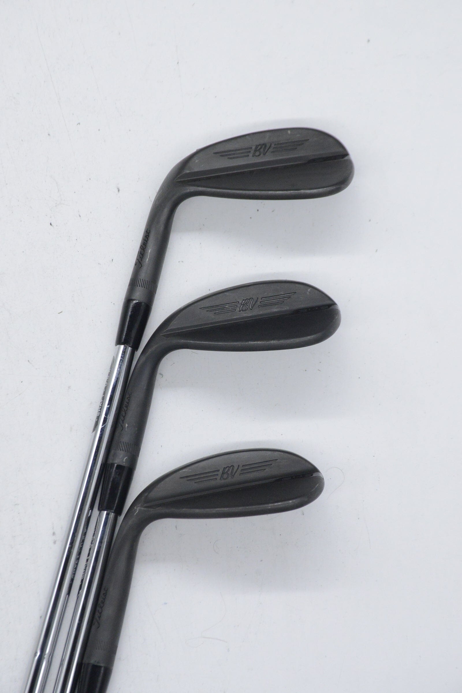 Lefty Titleist Vokey SM8 Jet Black 50, 54, 60 Degree Wedge Set Wedge Flex Golf Clubs GolfRoots 