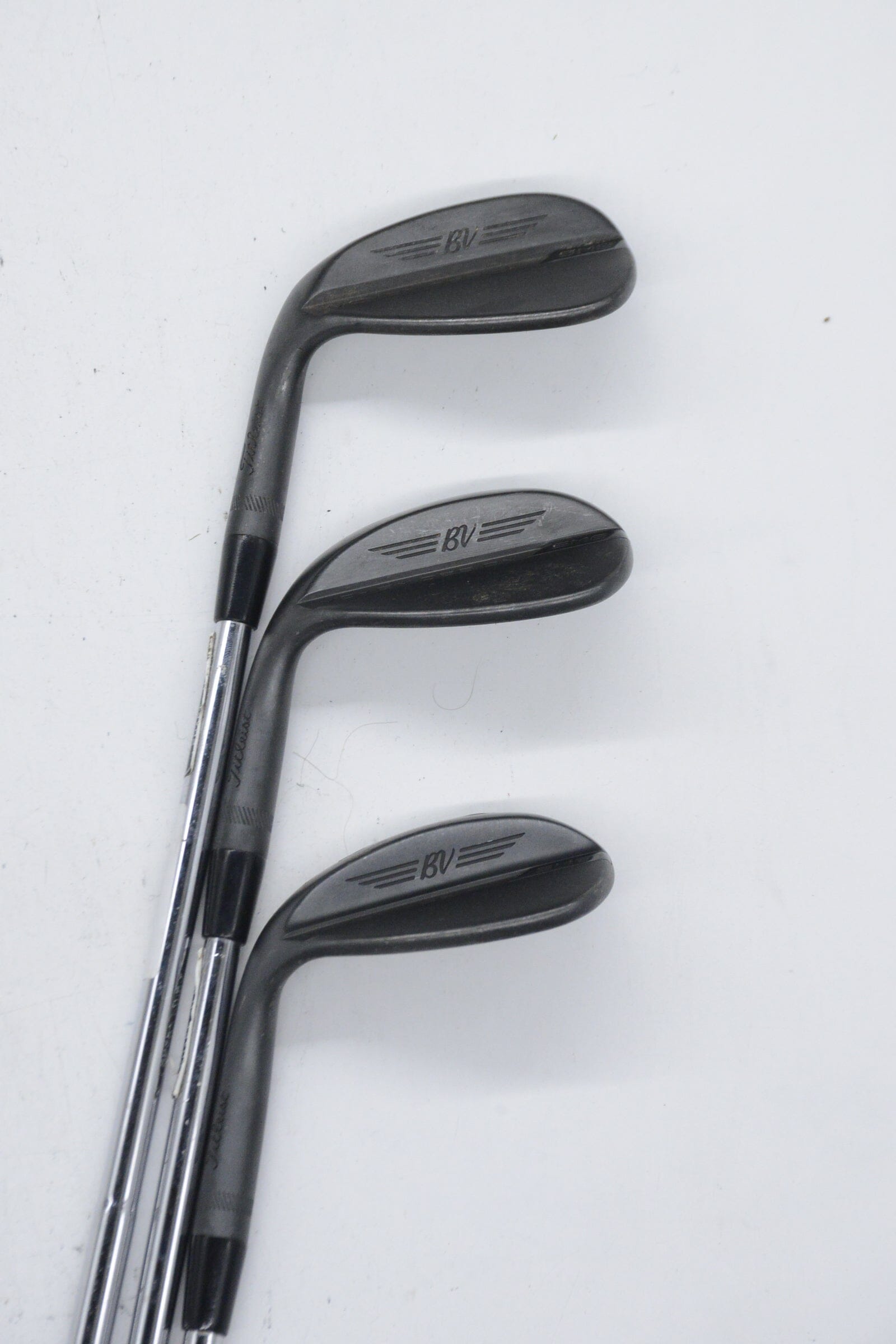 Lefty Titleist Vokey SM8 Jet Black 50, 54, 60 Degree Wedge Set Wedge Flex Golf Clubs GolfRoots 