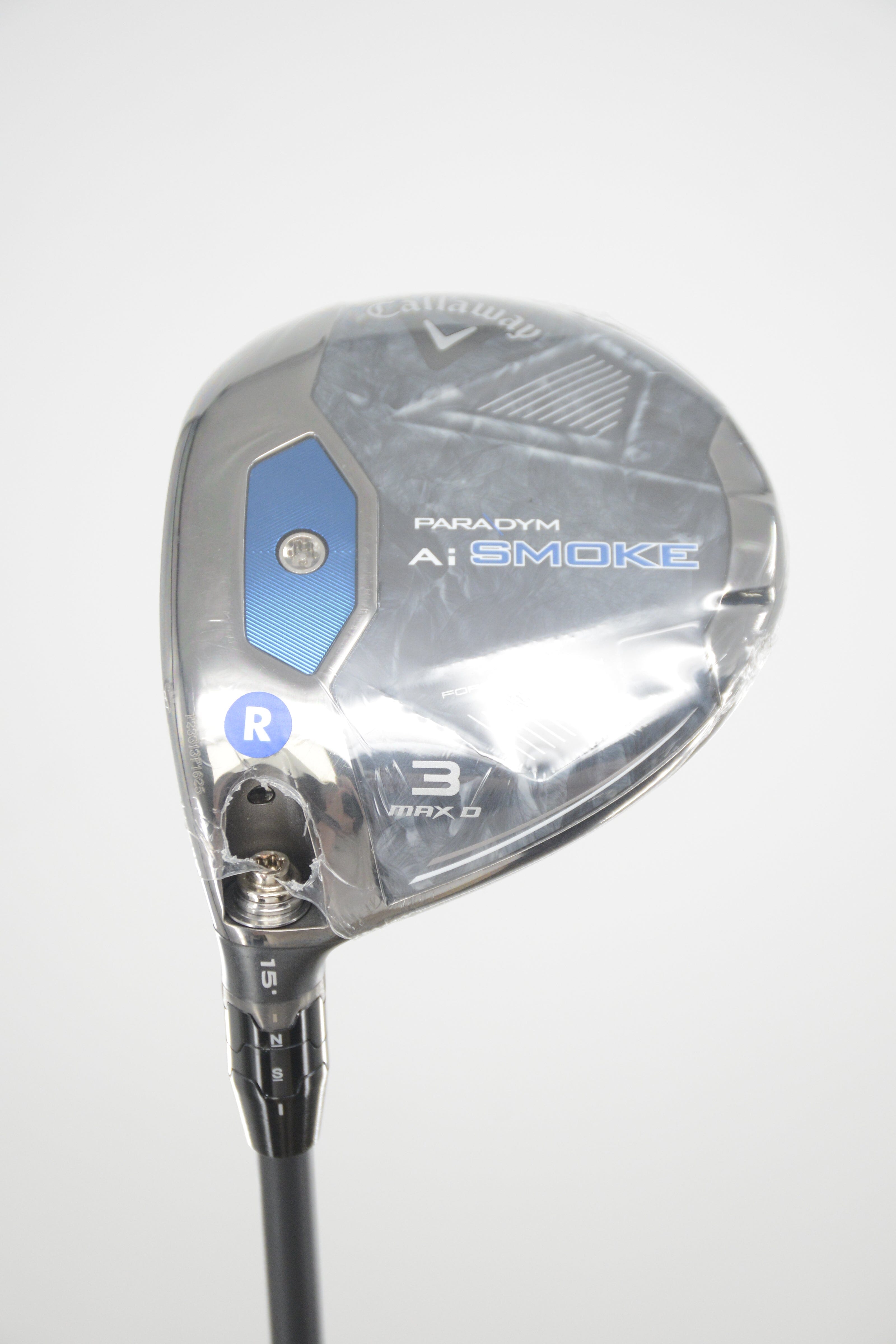 NEW Lefty Callaway Paradym Ai Smoke MAX D 3 Wood R Flex 43.25" Golf Clubs GolfRoots 