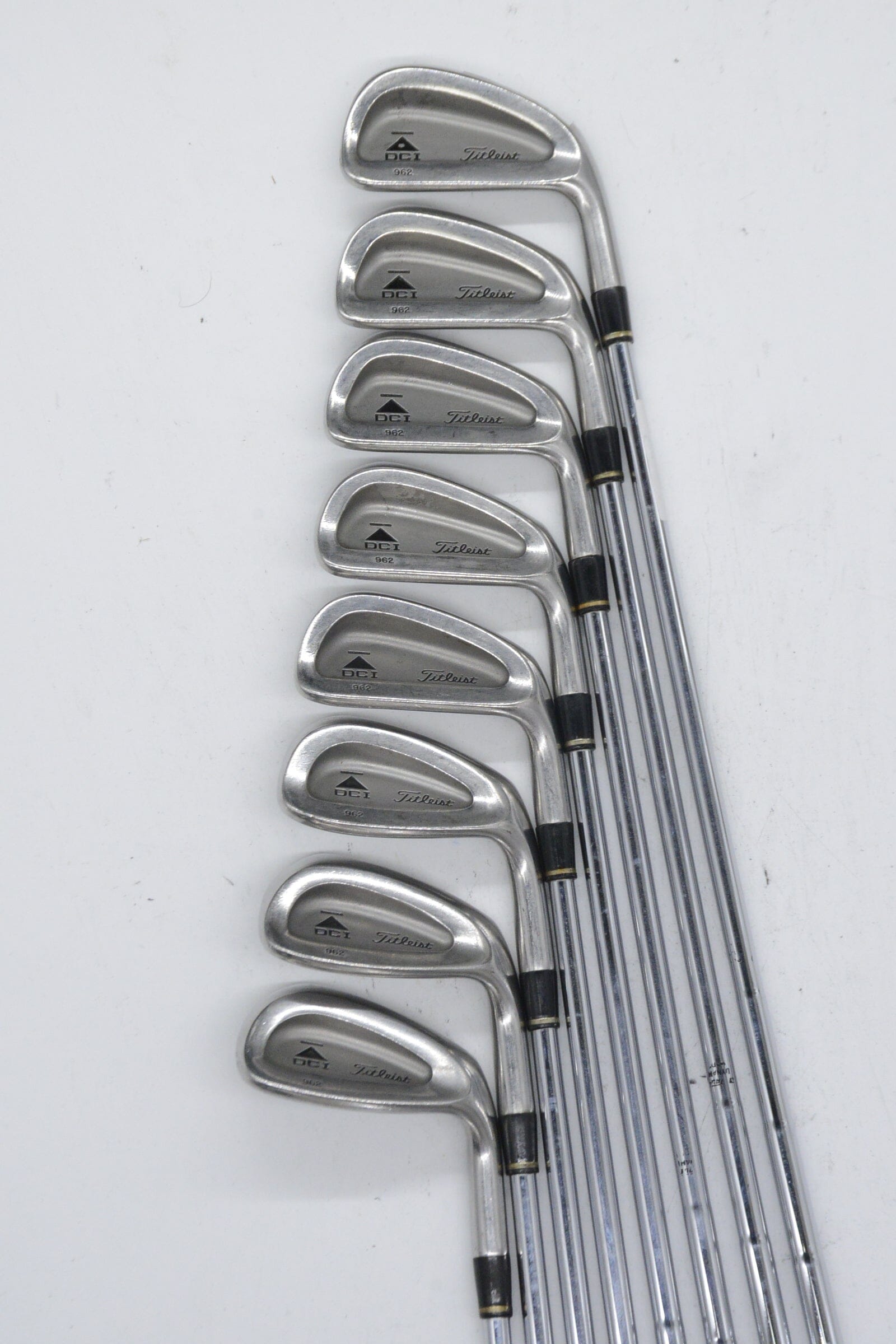 Titleist DCI 962 3-PW Iron Set S Flex Std Length Golf Clubs GolfRoots 
