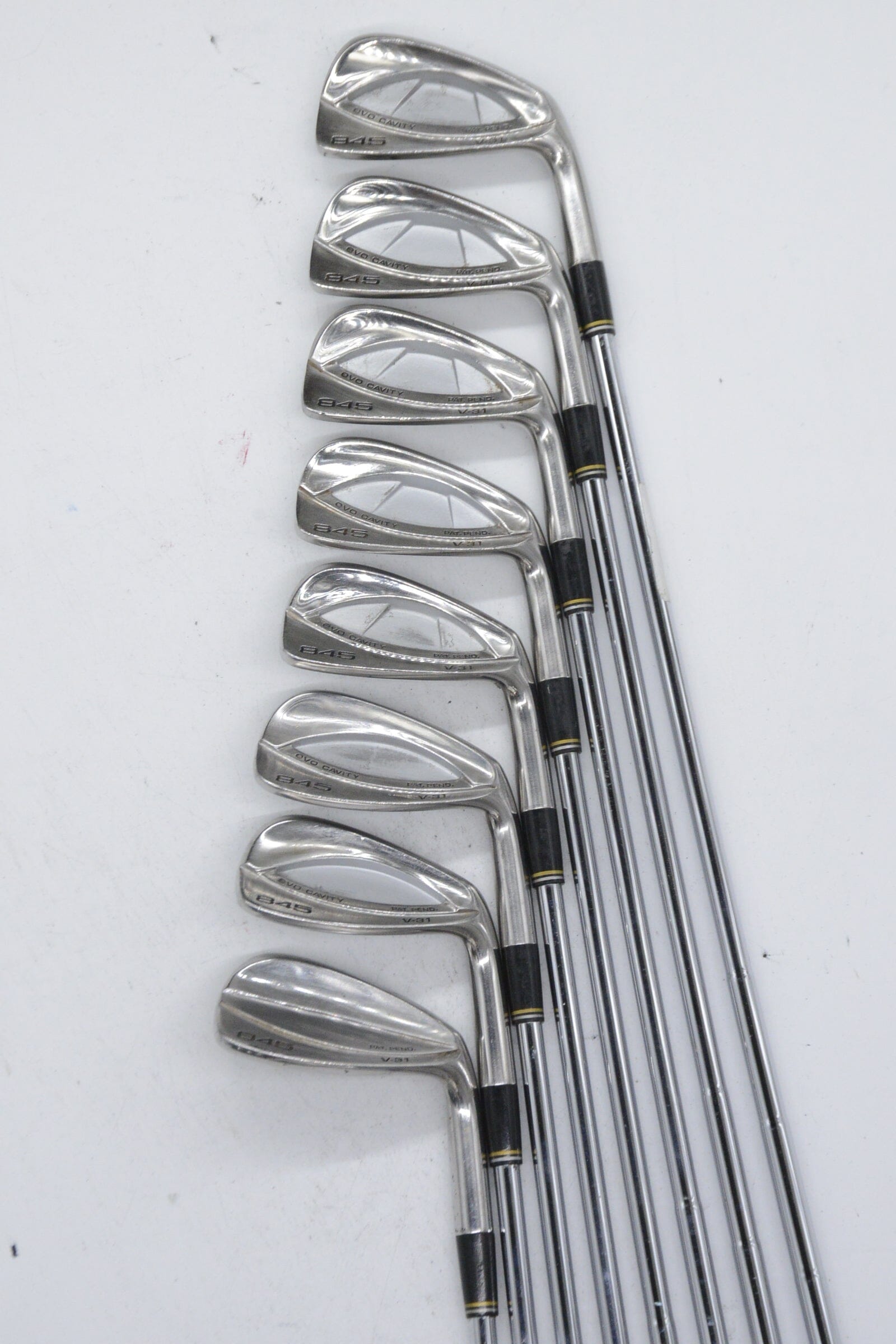 Tommy Armour 845 Evo V-31 3-PW Iron Set S Flex -0.25" Golf Clubs GolfRoots 