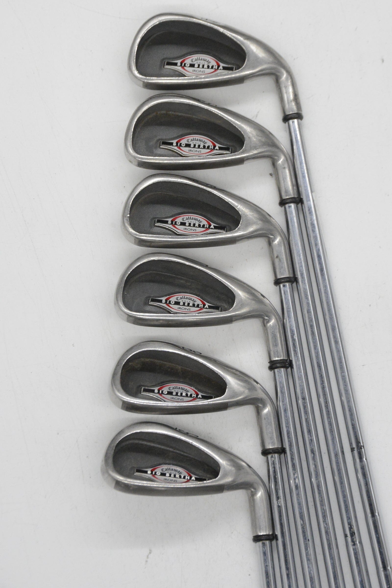 Callaway Big Bertha 2002 4-9 Iron Set Uniflex Std Length Golf Clubs GolfRoots 
