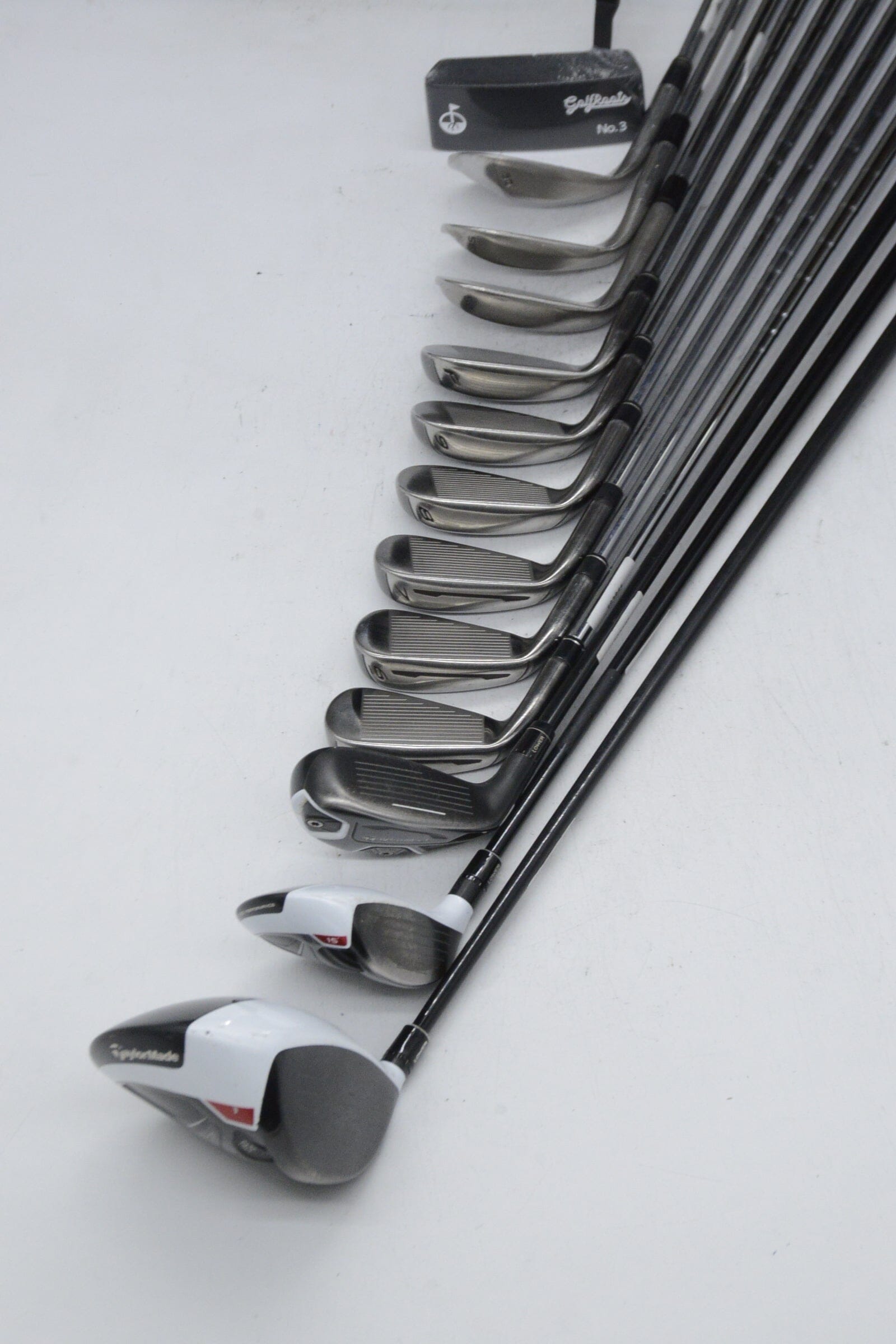 TaylorMade M2 Tour Mixed Full Set S Flex Std Length Golf Clubs GolfRoots 