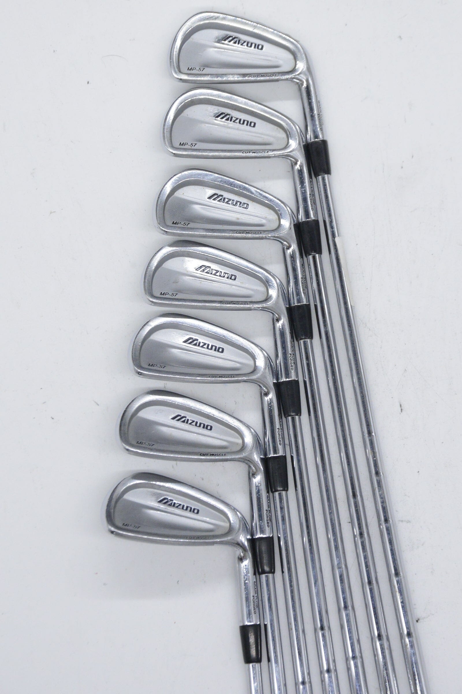 Mizuno MP-57 4-PW Iron Set X Flex Std Length Golf Clubs GolfRoots 