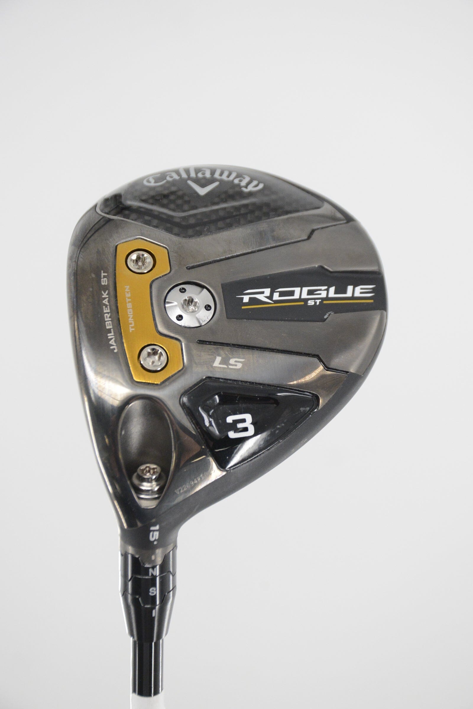 Lefty Callaway Rogue St LS (Adjustable) 3 Wood R Flex 43" Golf Clubs GolfRoots 