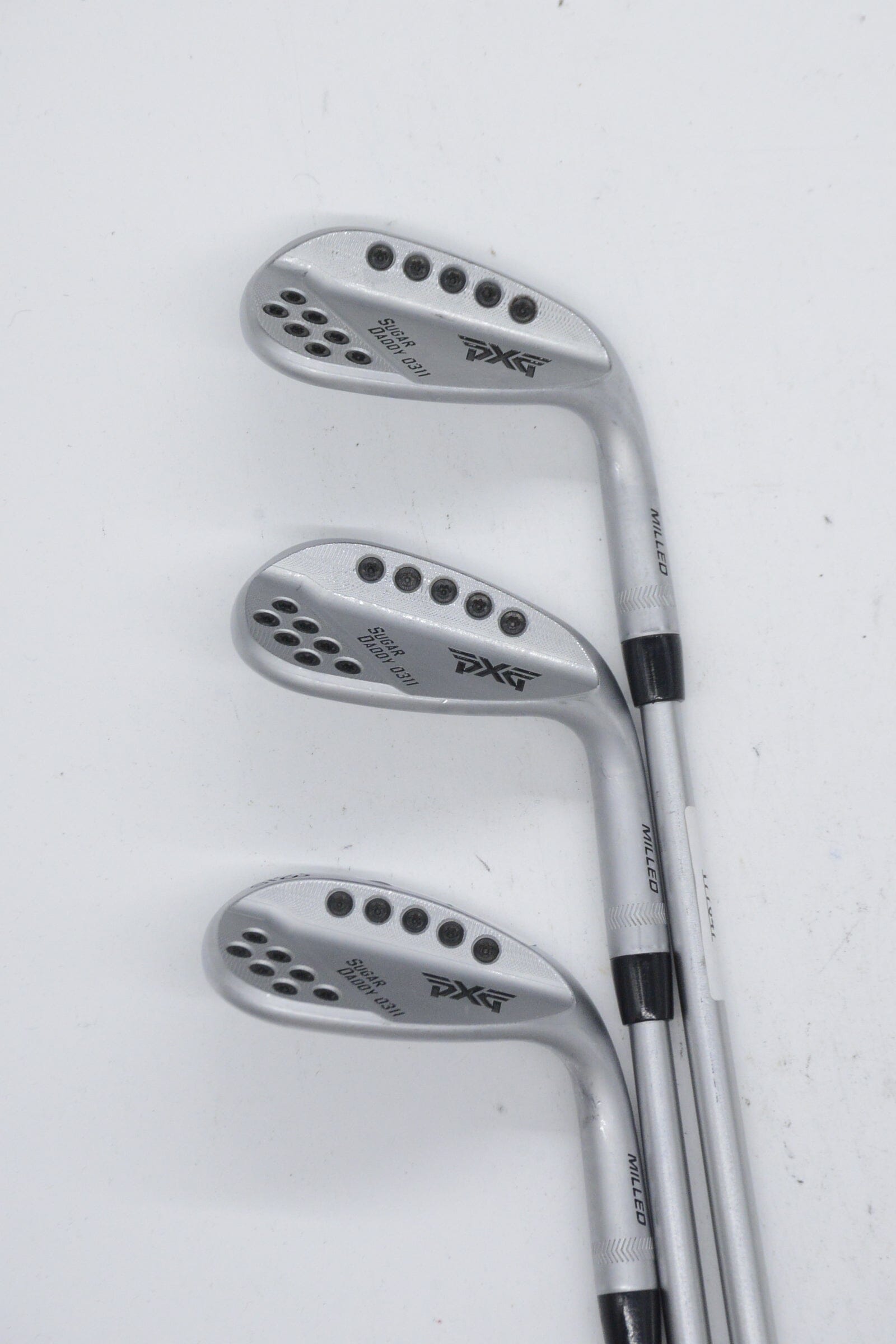PXG 0311 Sugar Daddy 50, 54, 58 Degree Wedge Set S Flex Golf Clubs GolfRoots 