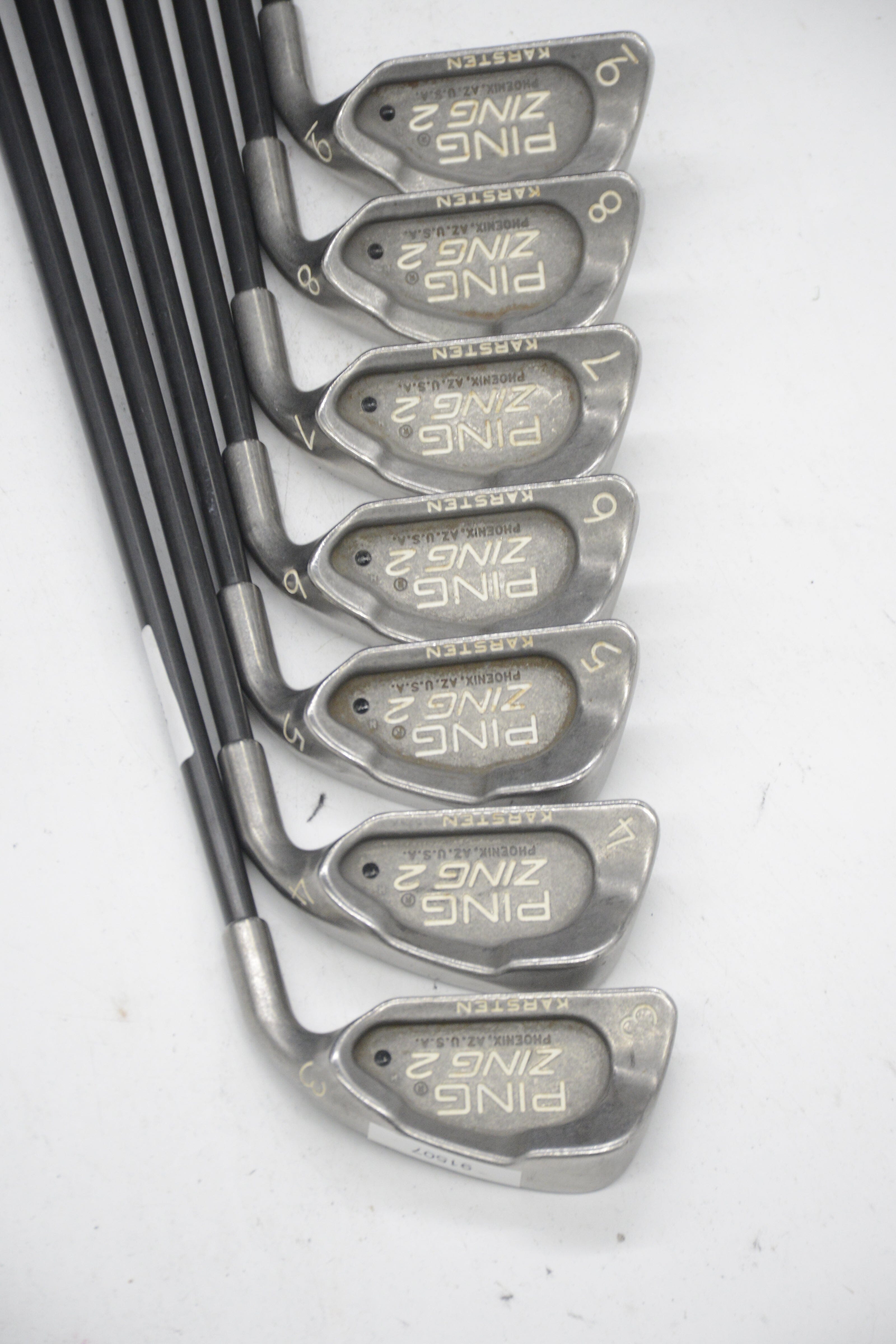 Ping Zing 2 3-9 Iron Set R Flex -0.75" Golf Clubs GolfRoots 