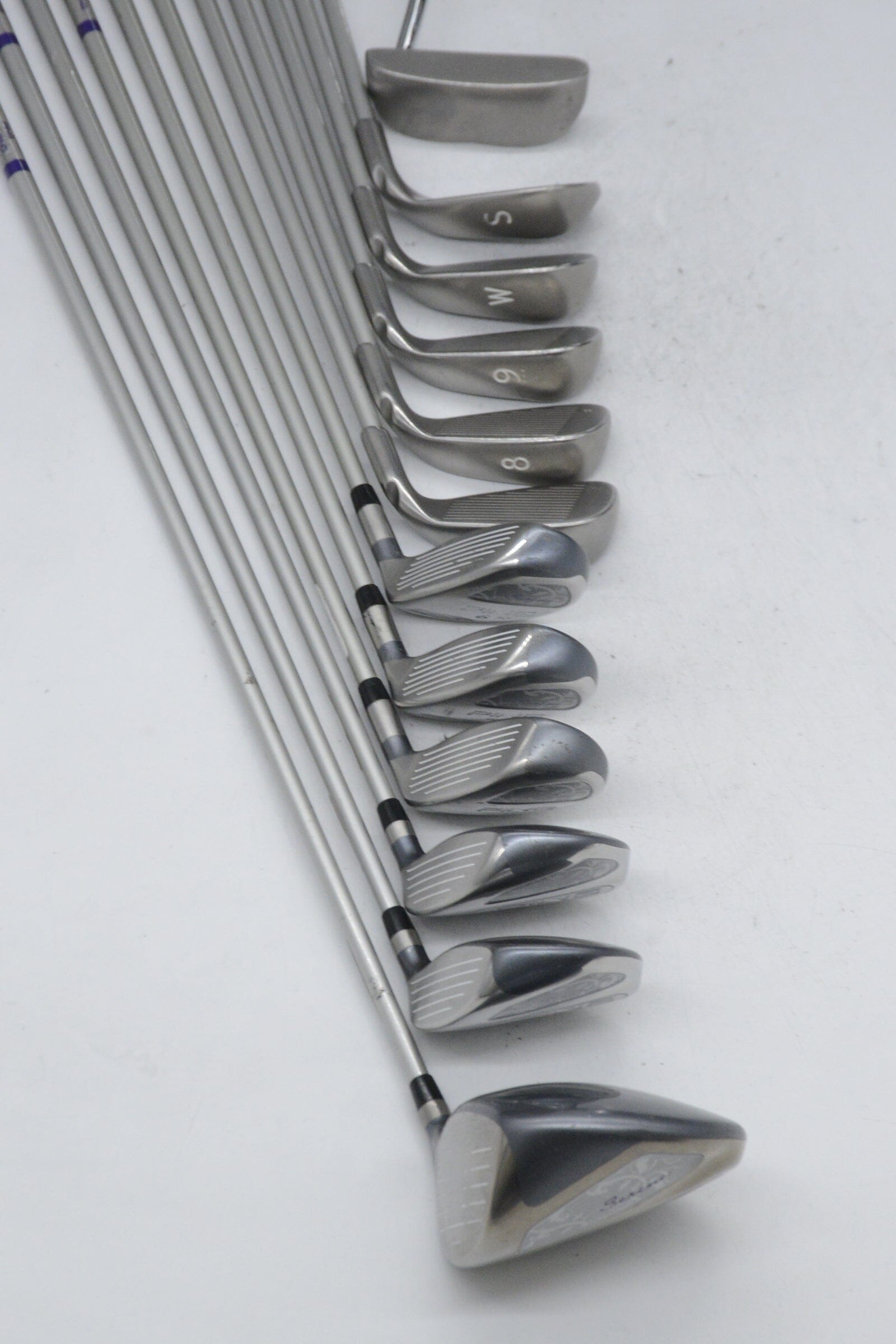 Women's Lefty Ping Serene Combo Mixed Full Set W Flex -1" Golf Clubs GolfRoots 
