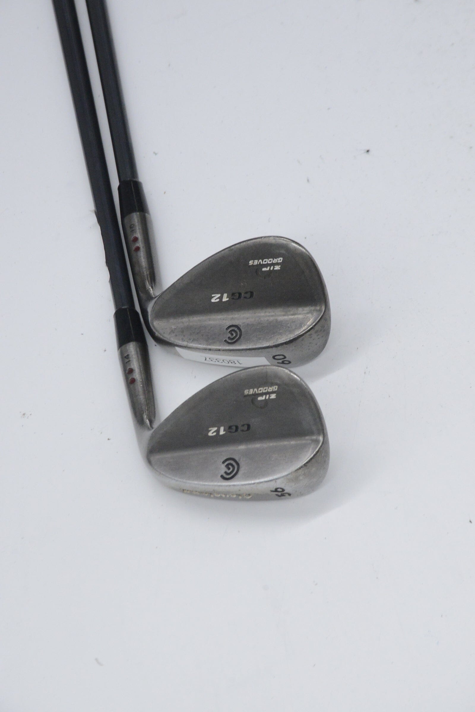 Cleveland CG12 Black Pearl 56 & 60 Degree Wedge Set R Flex Golf Clubs GolfRoots 