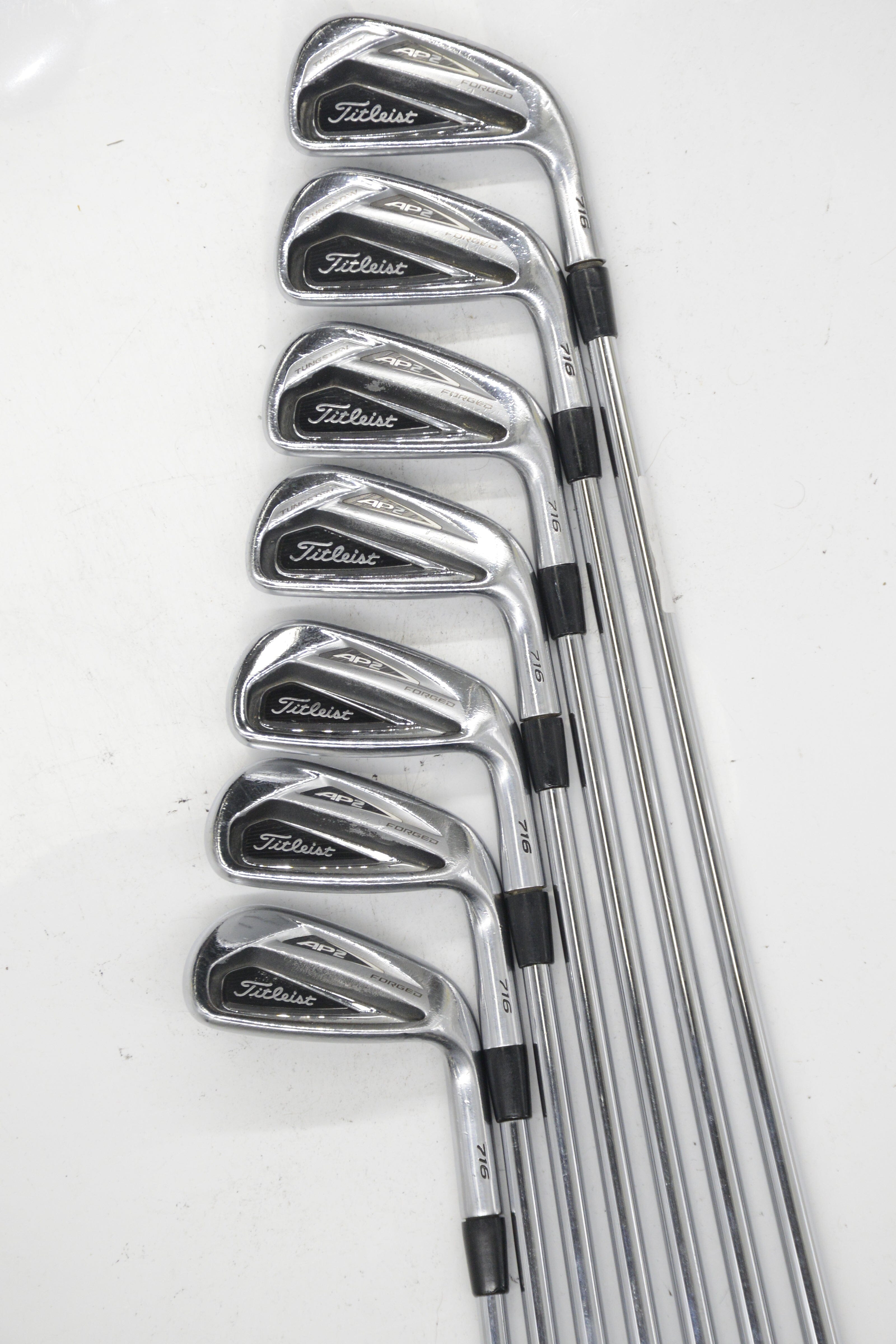 Titleist 716 AP2 Forged 4-PW Iron Set S Flex Std Length Golf Clubs GolfRoots 