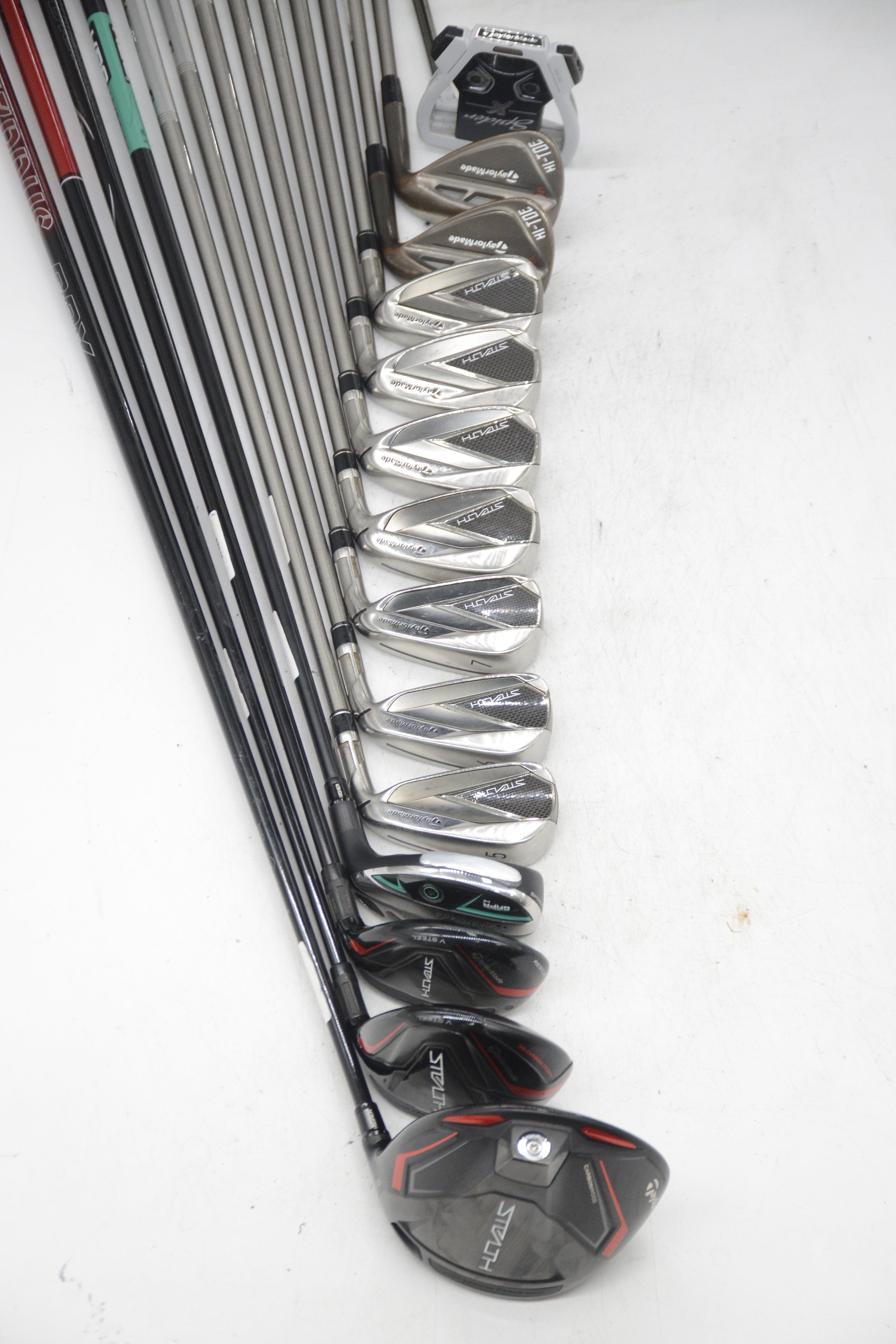 TaylorMade Stealth Mixed Full Set S Flex -0.5" Golf Clubs GolfRoots 