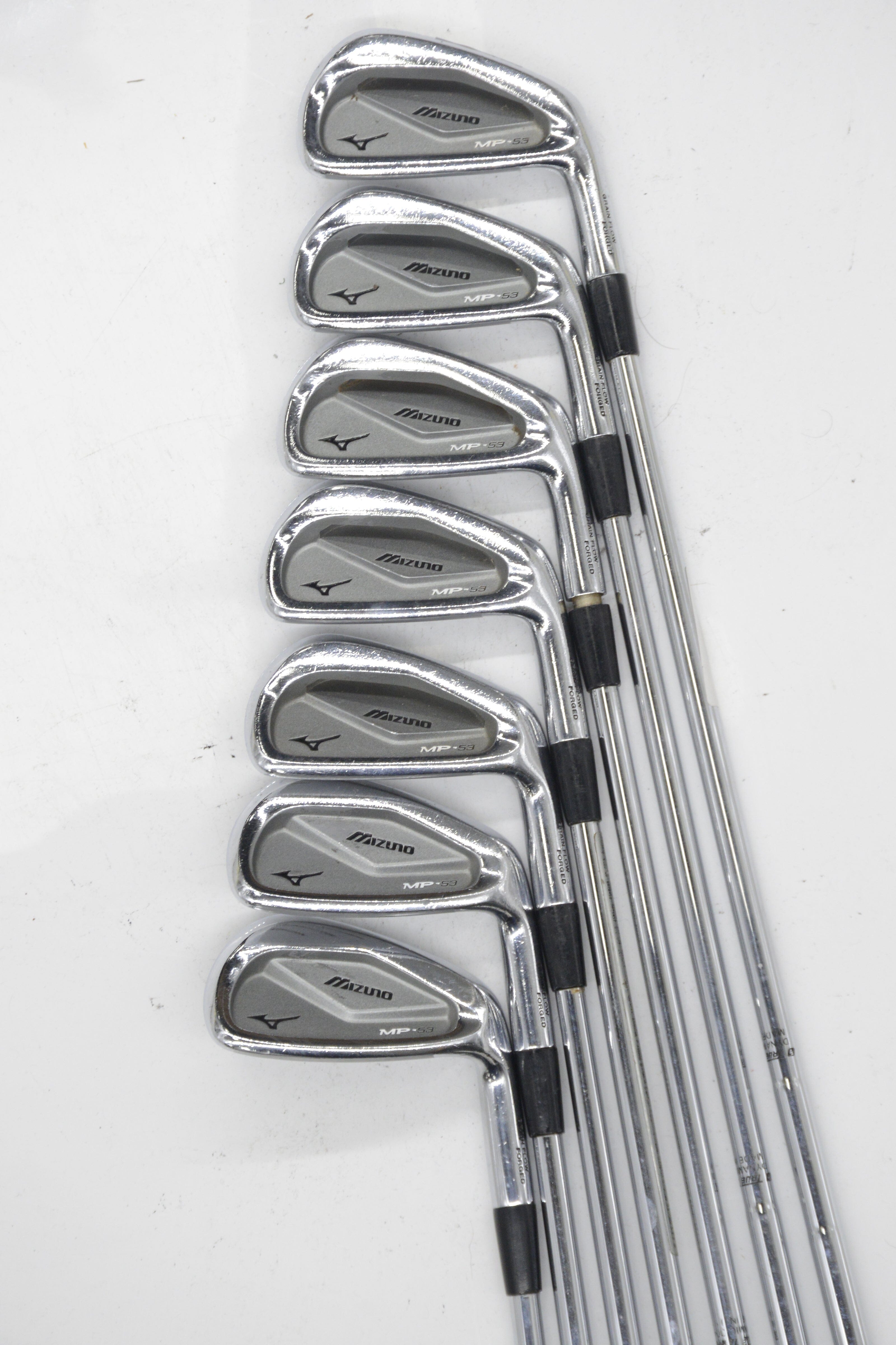 Mizuno MP-53 45360 Iron Set S Flex Std Length Golf Clubs GolfRoots 