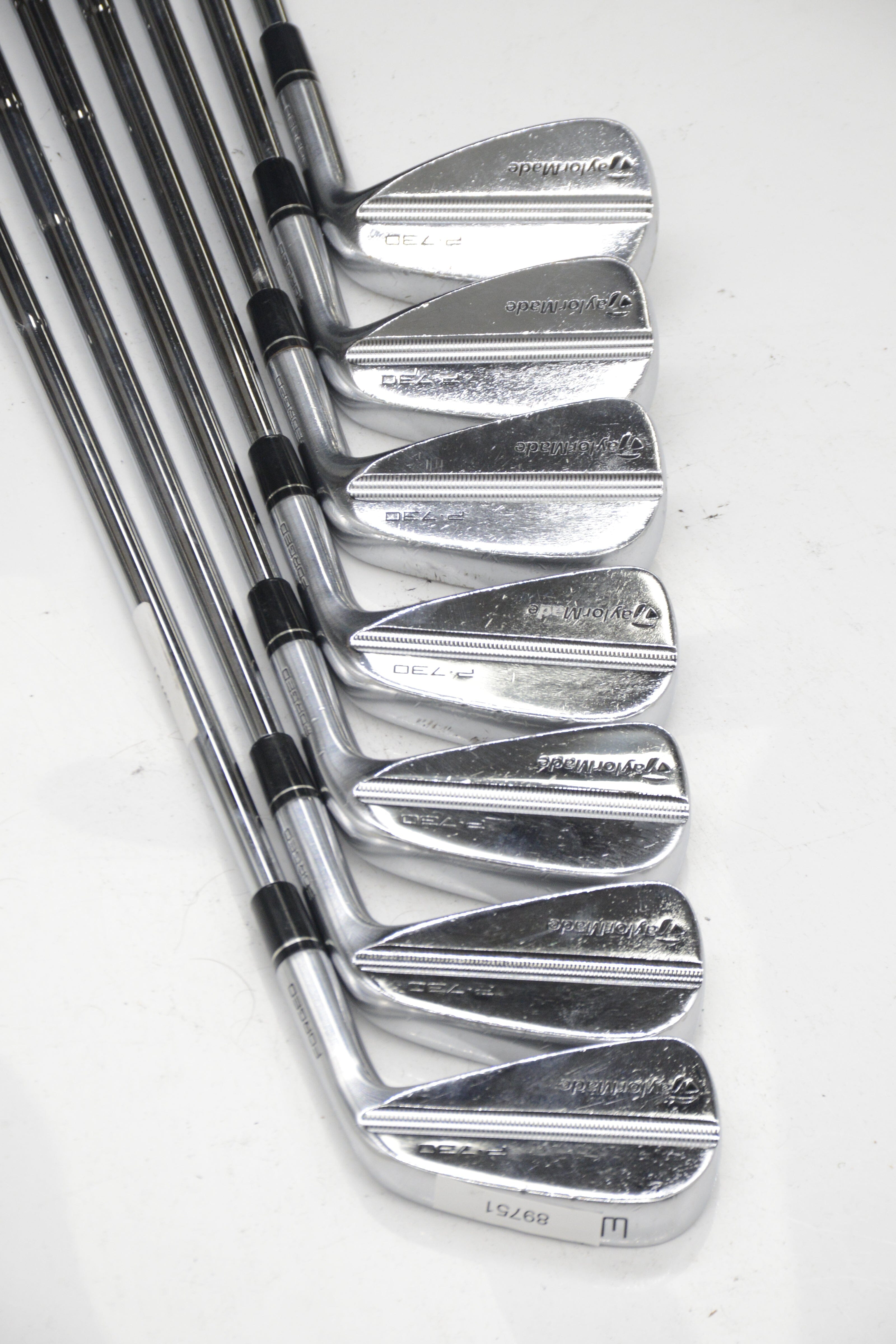 TaylorMade P730 3-9 Iron Set X Flex -0.25" Golf Clubs GolfRoots 