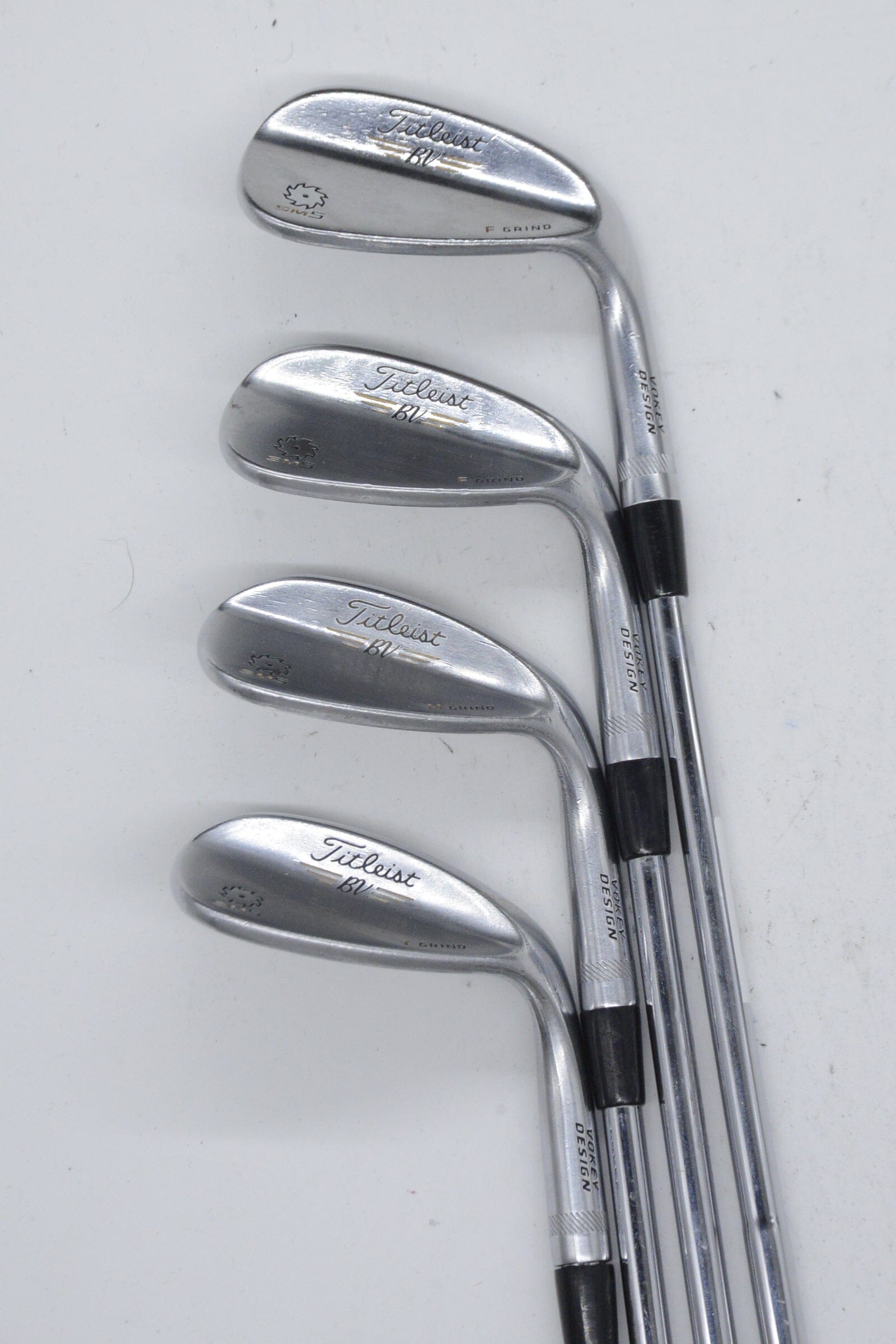 Titleist Vokey SM5 Tour Chrome 46, 52, 58, 62 Degree Wedge Set Wedge Flex Golf Clubs GolfRoots 