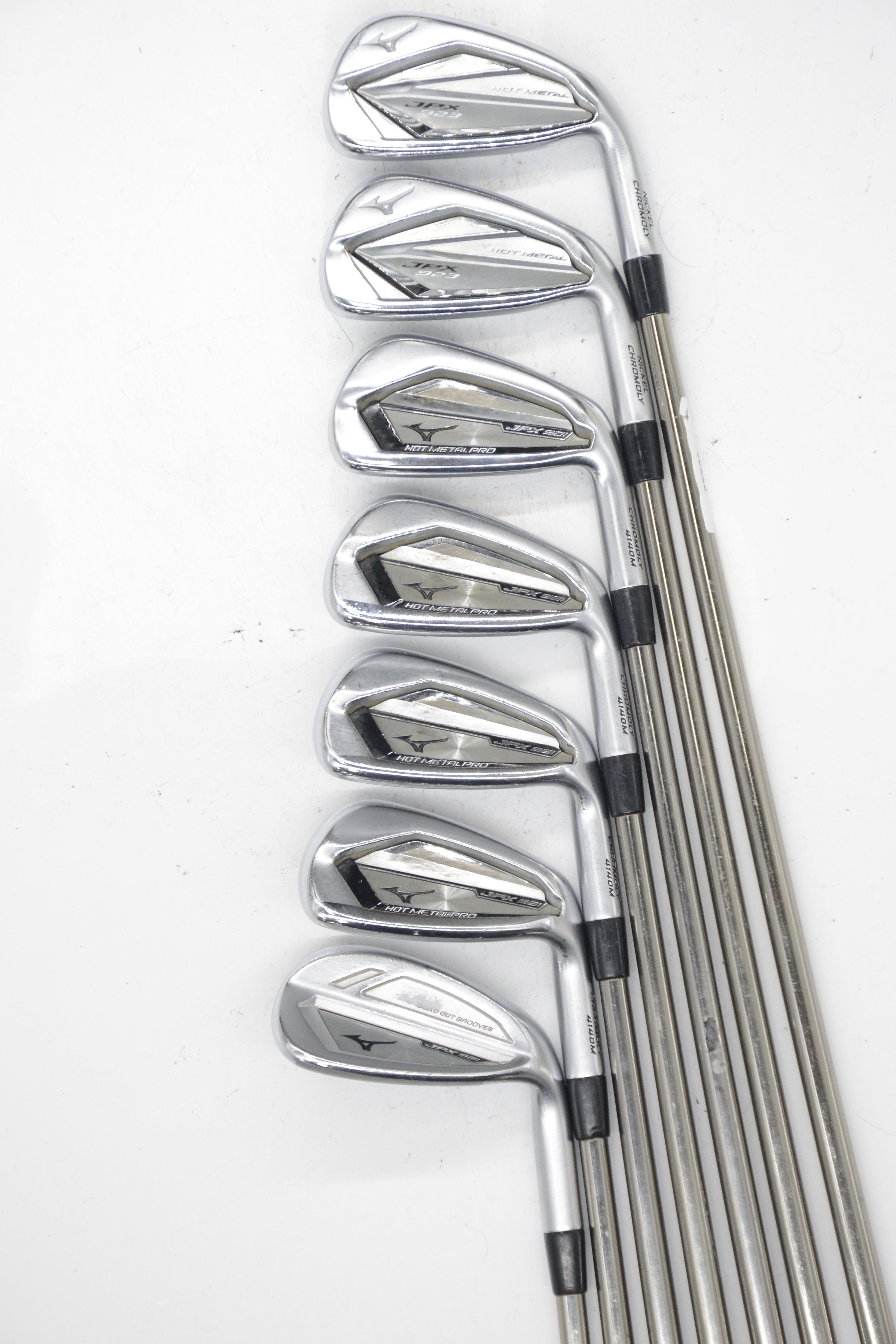 Mizuno JPX 923 Hot Metal / JPX 921 Hot Metal Pro Combo 5-GW Iron Set S Flex -0.25" Golf Clubs GolfRoots 