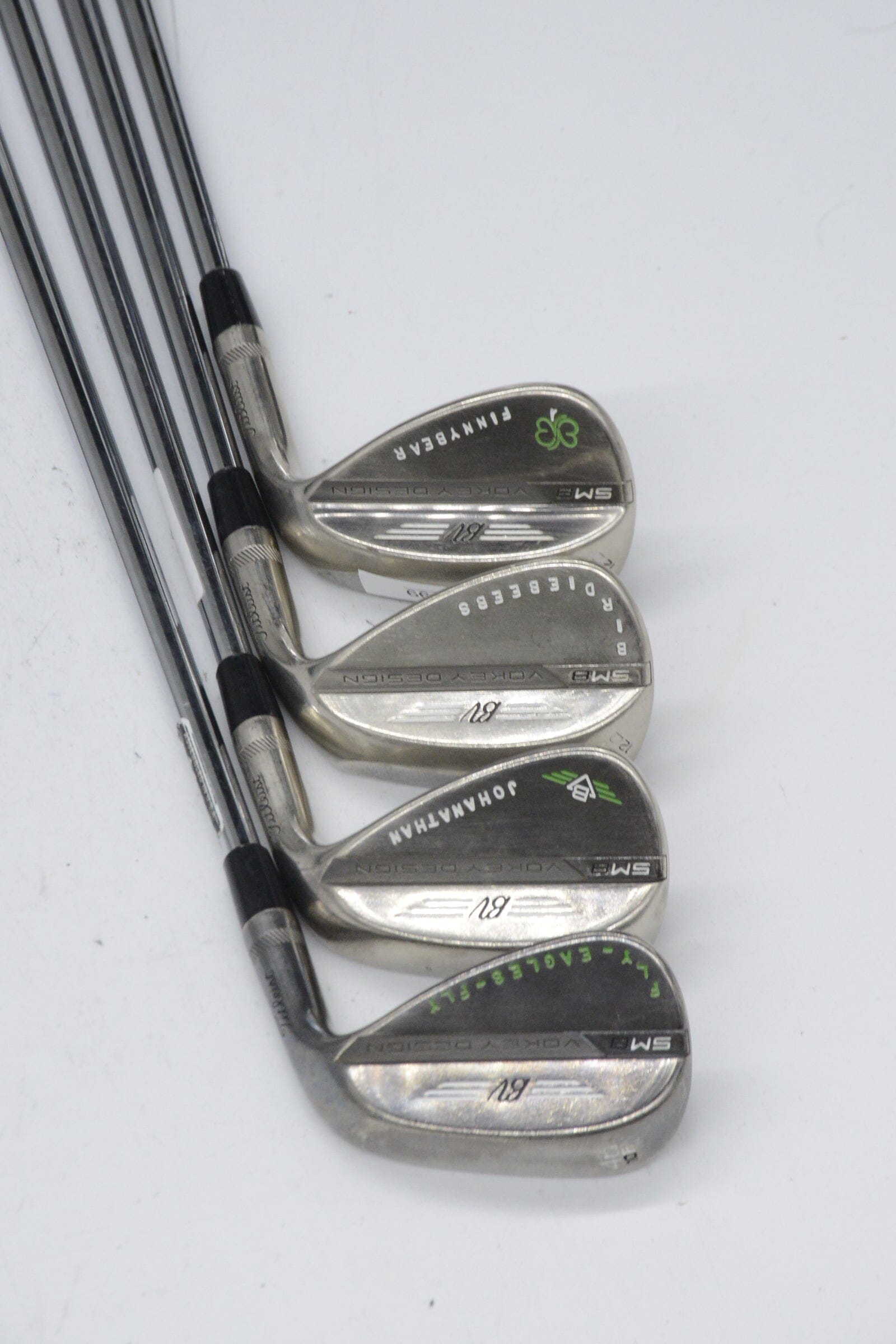 Titleist Vokey SM8 Brushed Steel 46, 50, 54, 60 Degree Wedge Set S Flex Golf Clubs GolfRoots 