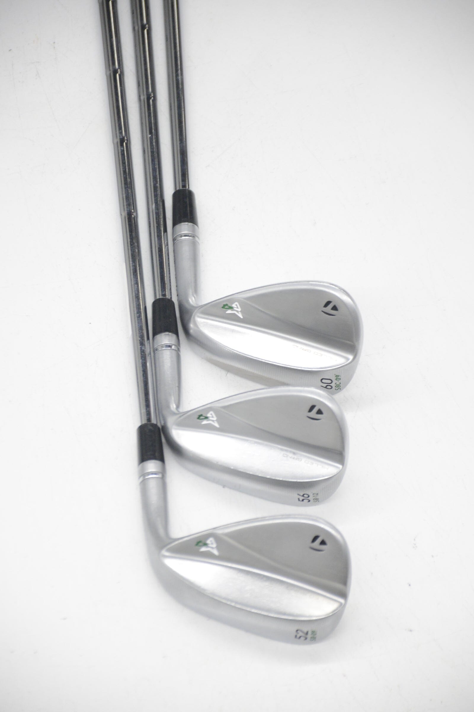 TaylorMade Milled Grind 4 52, 56, 60 Degree Wedge Set Wedge Flex Golf Clubs GolfRoots 