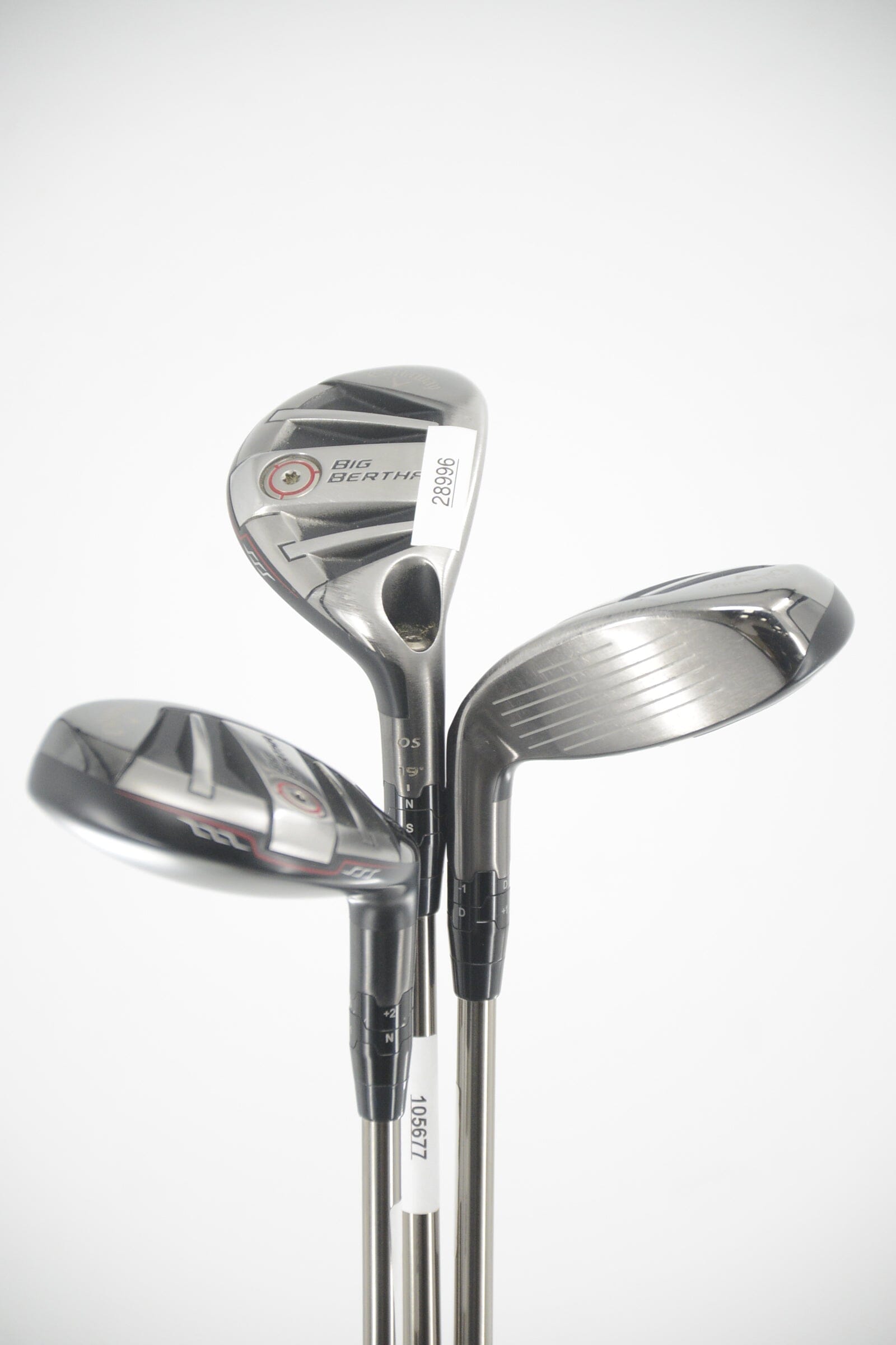 Callaway Big Bertha OS 3H, 4H, 5H Hybrid Set R Flex Golf Clubs GolfRoots 