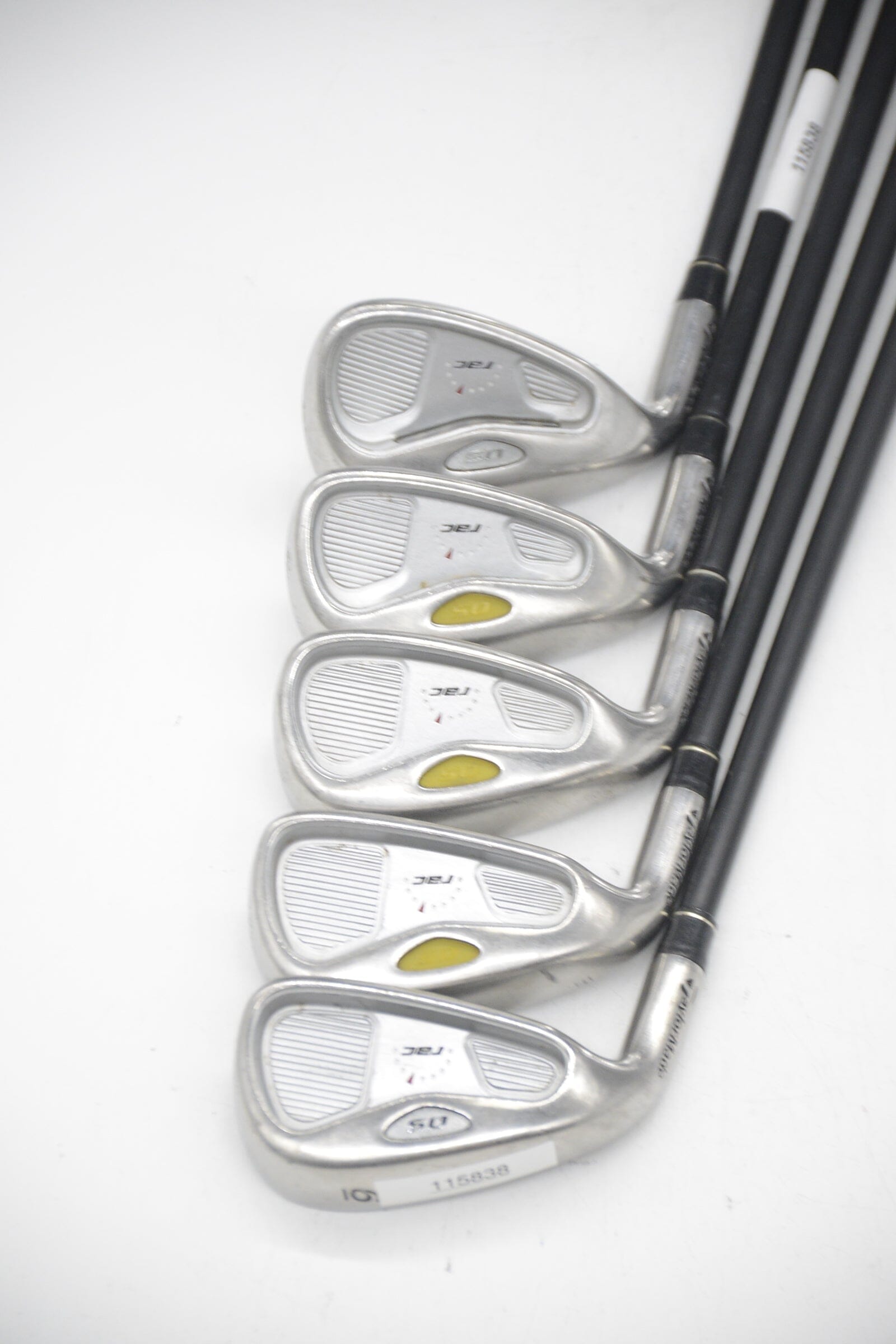 Lefty TaylorMade Rac OS 6-8, PW, SW Iron Set R Flex Std Length Golf Clubs GolfRoots 
