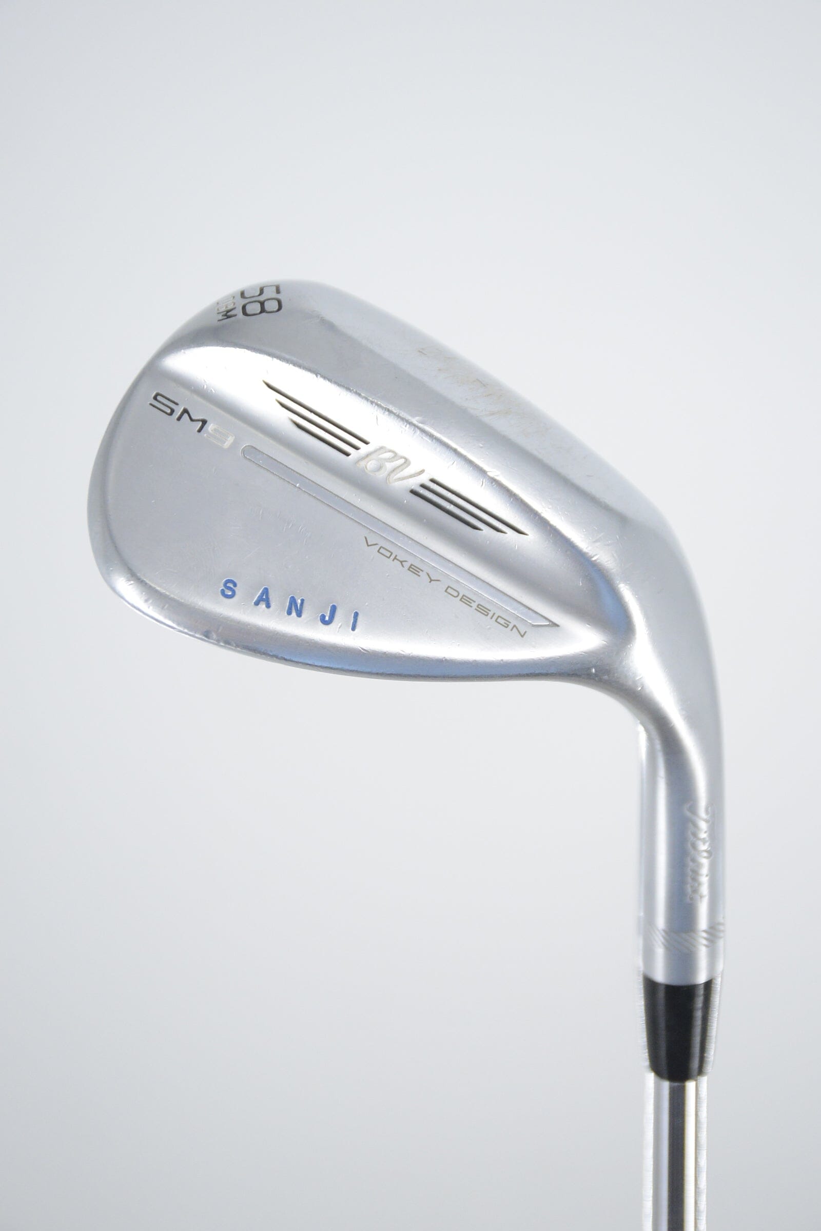 Titleist Vokey SM9 Tour Chrome 58 Degree Wedge Wedge Flex 34.75" Golf Clubs GolfRoots 