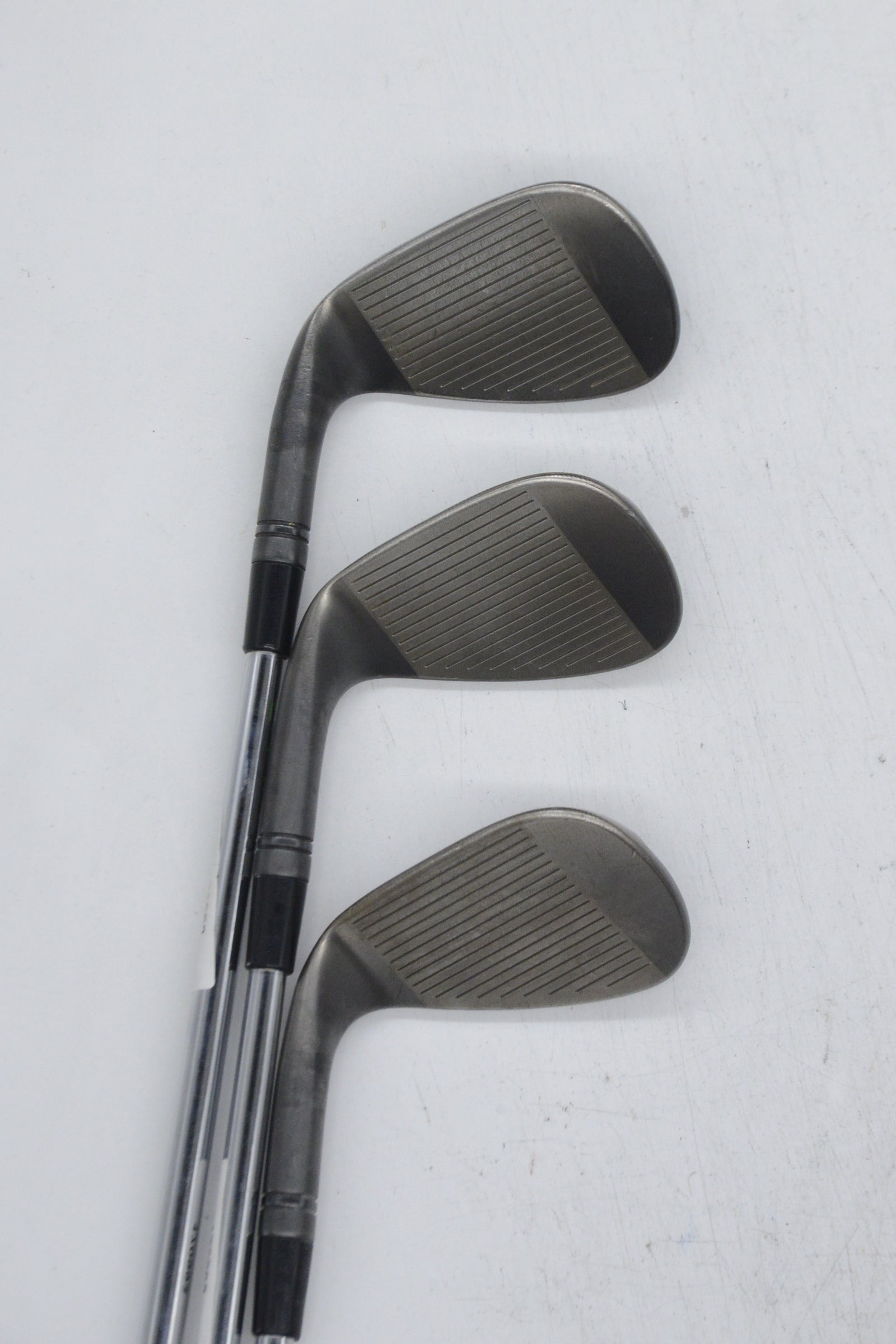 TaylorMade Milled Grind 4 Black 50, 54, 58 Degree Wedge Set R Flex