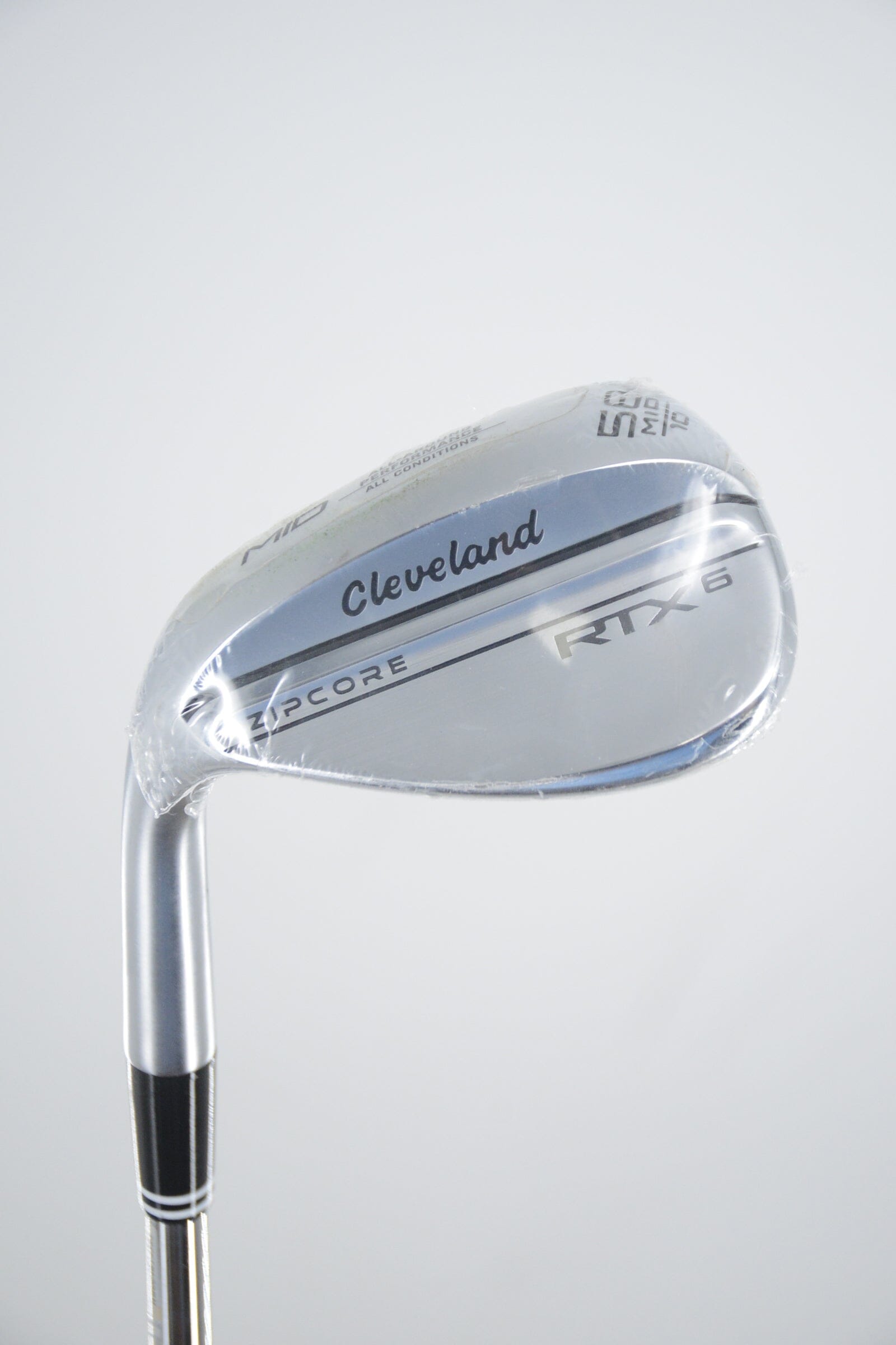 NEW Lefty Cleveland RTX 6 ZipCore Tour Satin 58 Degree Wedge Wedge Flex 35" Golf Clubs GolfRoots 
