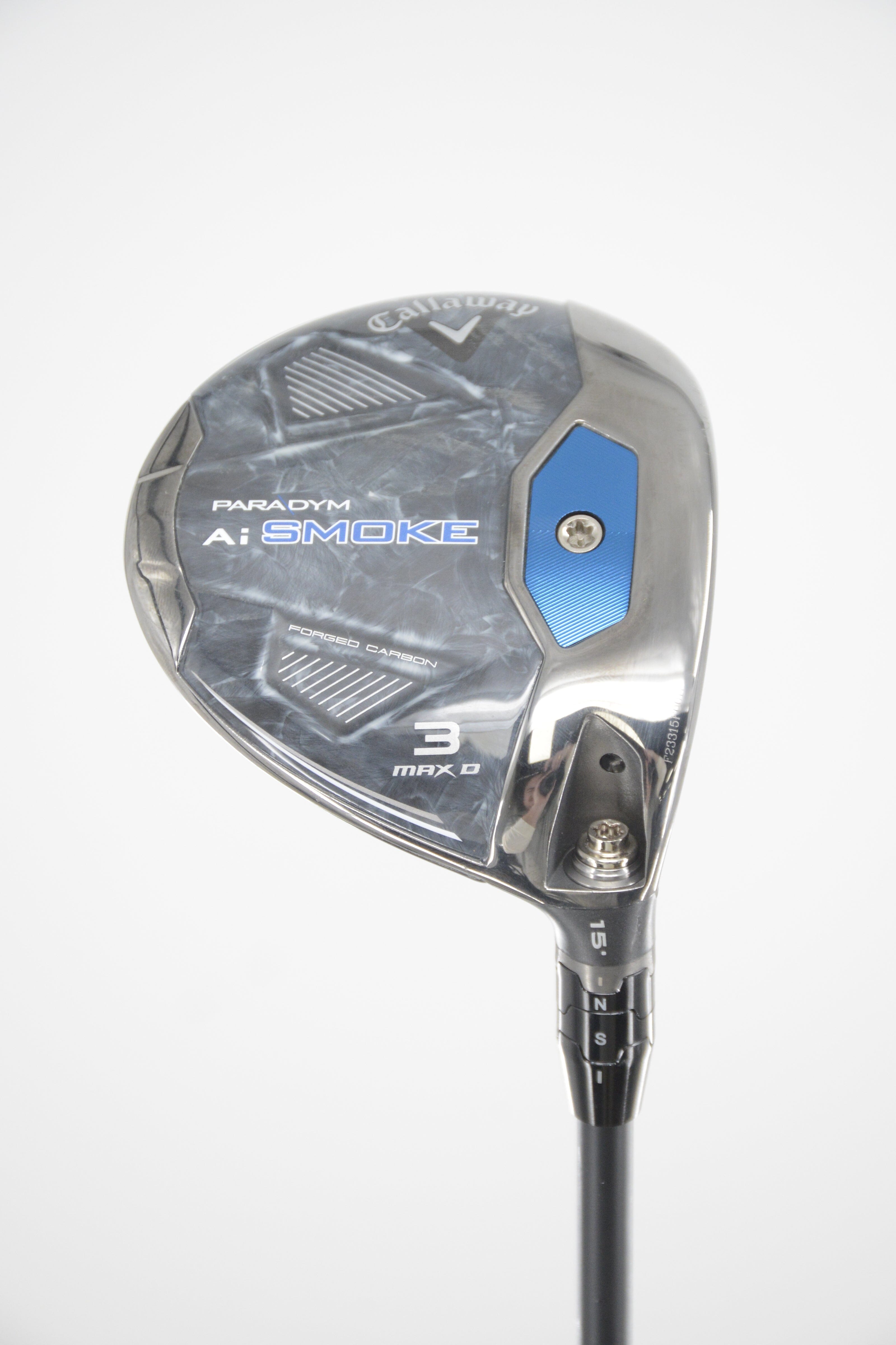 Callaway Paradym Ai Smoke Max D 3 Wood S Flex 42.75" Golf Clubs GolfRoots 