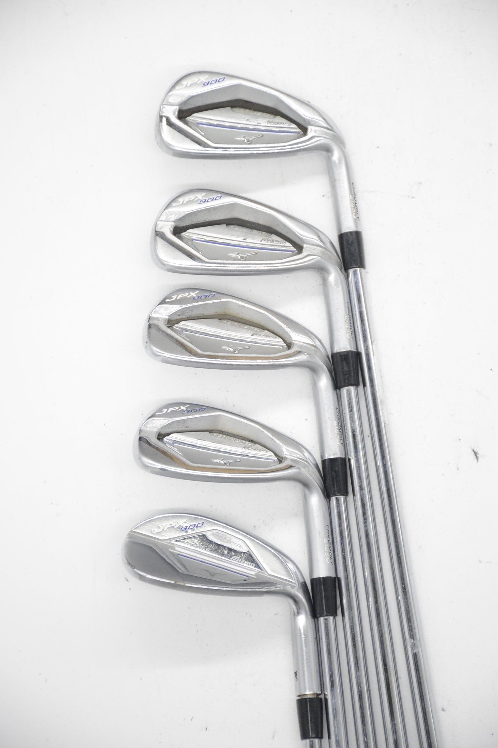 Mizuno JPX 900 Hot Metal 6-7, 9-AW Iron Set X Flex -0.5" Golf Clubs GolfRoots 