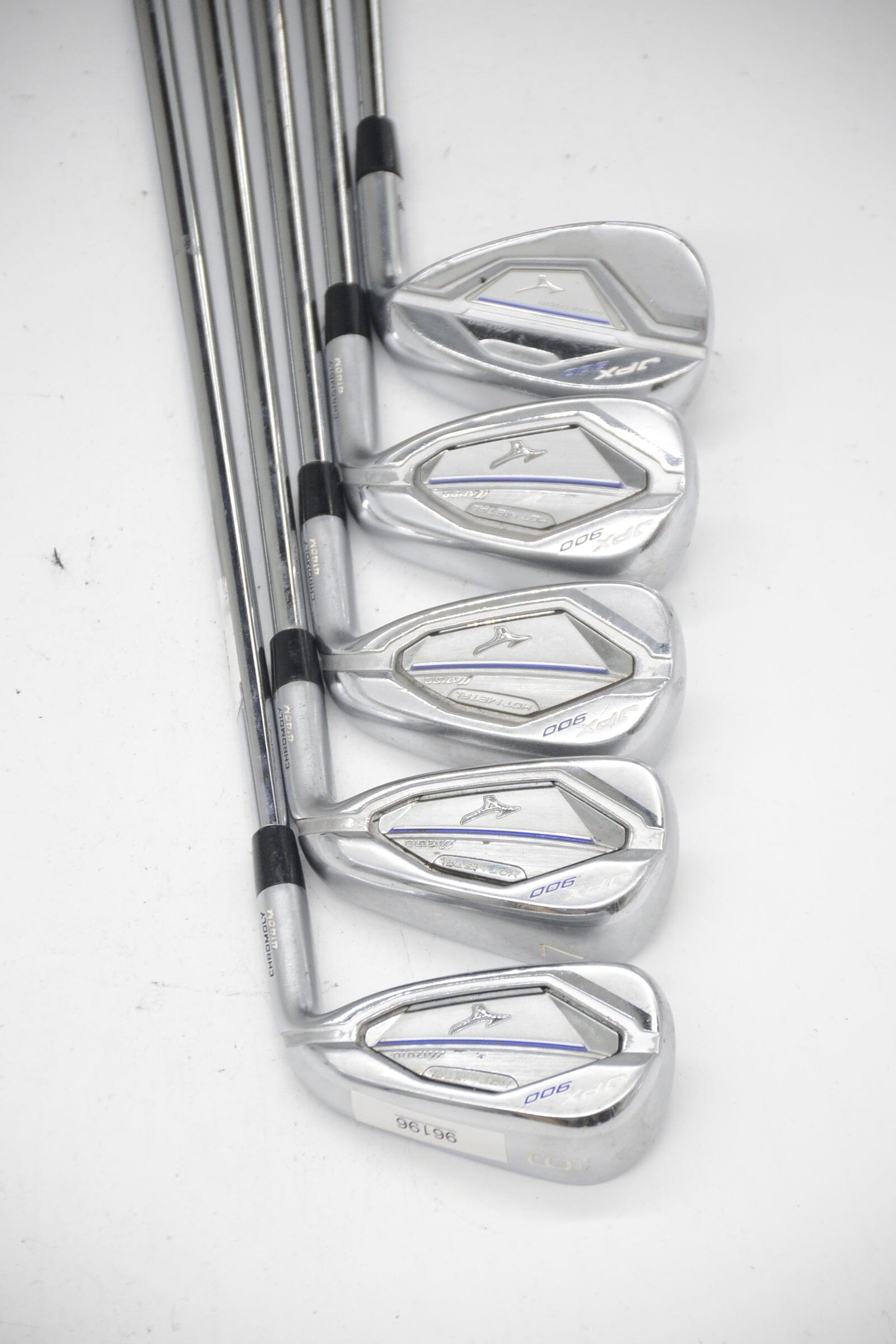 Mizuno JPX 900 Hot Metal 6-7, 9-AW Iron Set X Flex -0.5" Golf Clubs GolfRoots 