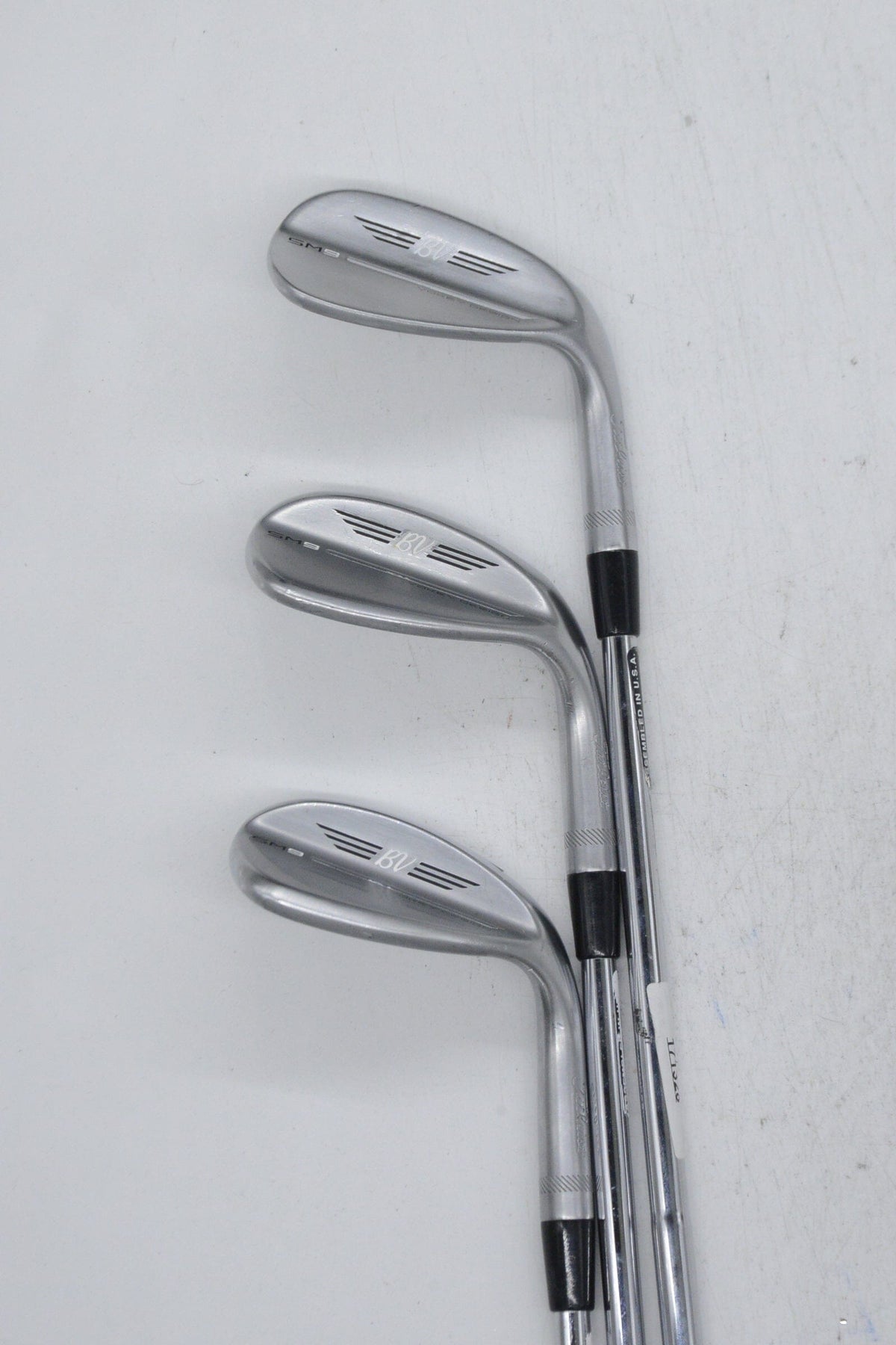 Titleist Vokey SM9 Tour Chrome 52, 56, 60 Degree Wedge Set S Flex