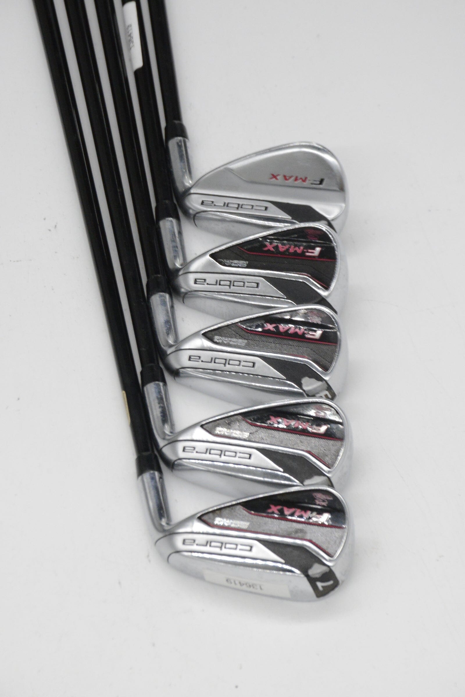 Women's Cobra F-Max 7-PW, SW Iron Set W Flex -0.25" Golf Clubs GolfRoots 