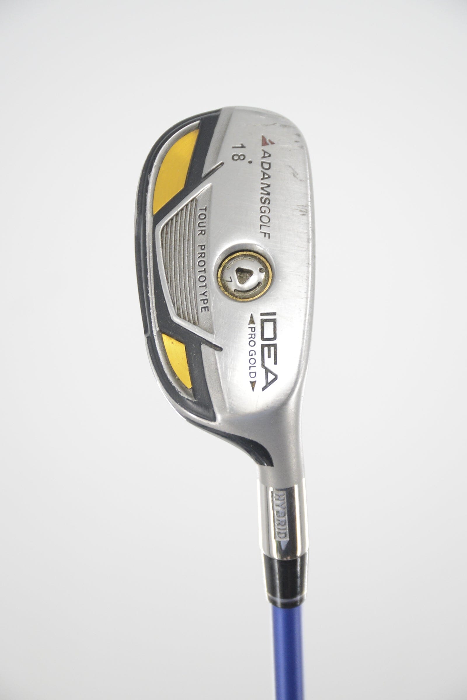 Adams Idea Pro Gold 18 Degree Hybrid S Flex 40.75" Golf Clubs GolfRoots 