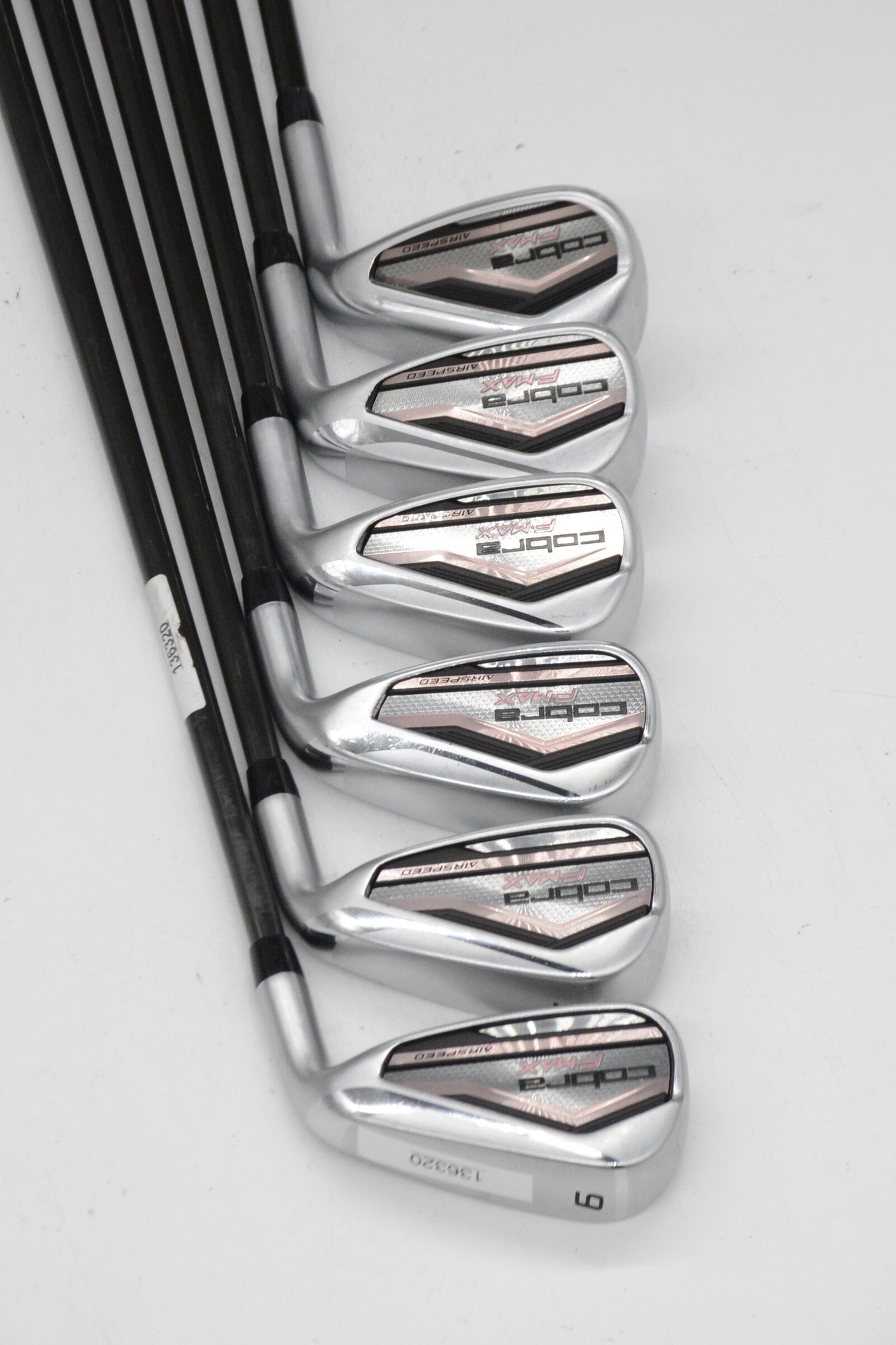 Women's Cobra F-Max Airspeed 6-PW, SW Iron Set W Flex -0.25" Golf Clubs GolfRoots 