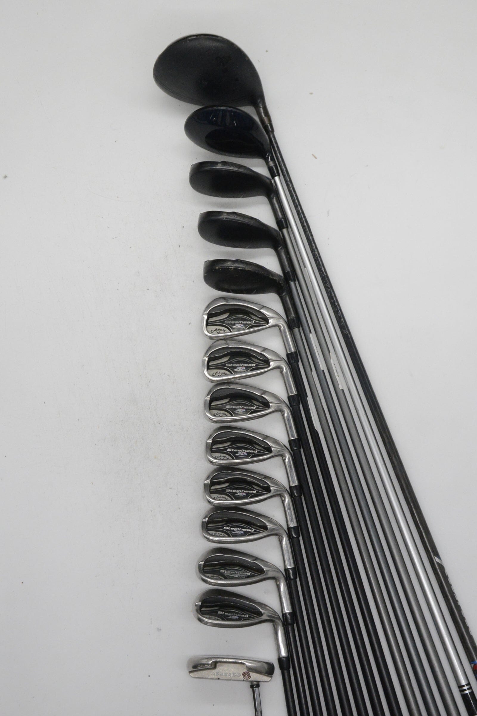 Callaway Steelhead XR Mixed Full Set R Flex -0.5" Golf Clubs GolfRoots 