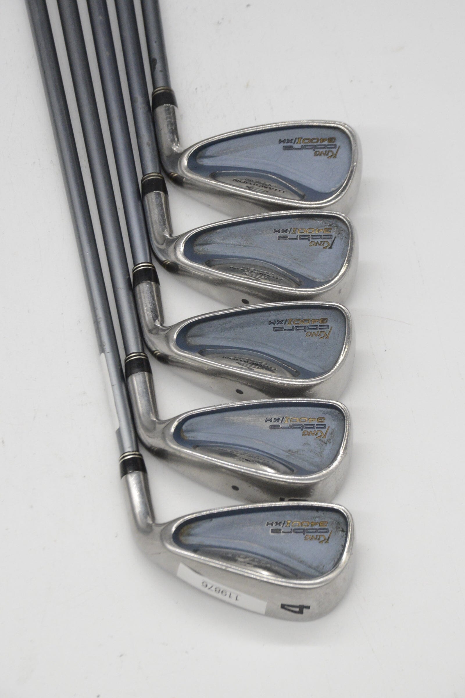 Women's Cobra 3400 I/Xh 4-8 Iron Set W Flex -0.25" Golf Clubs GolfRoots 