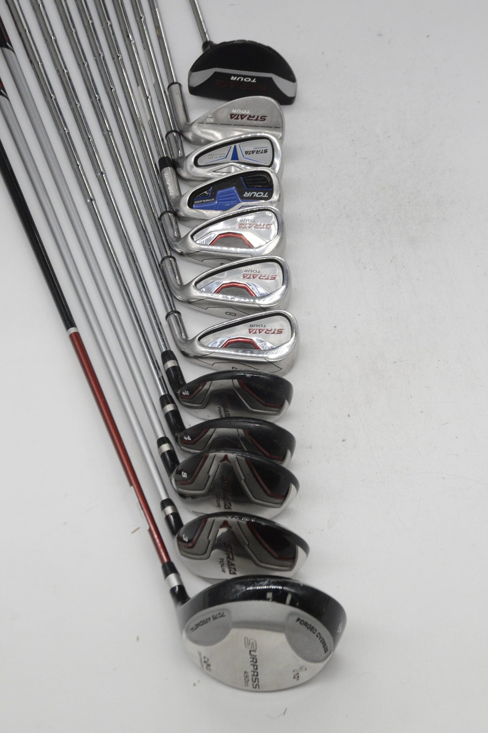 Strata Tour Mixed Full Set R Flex -0.5" Golf Clubs GolfRoots 