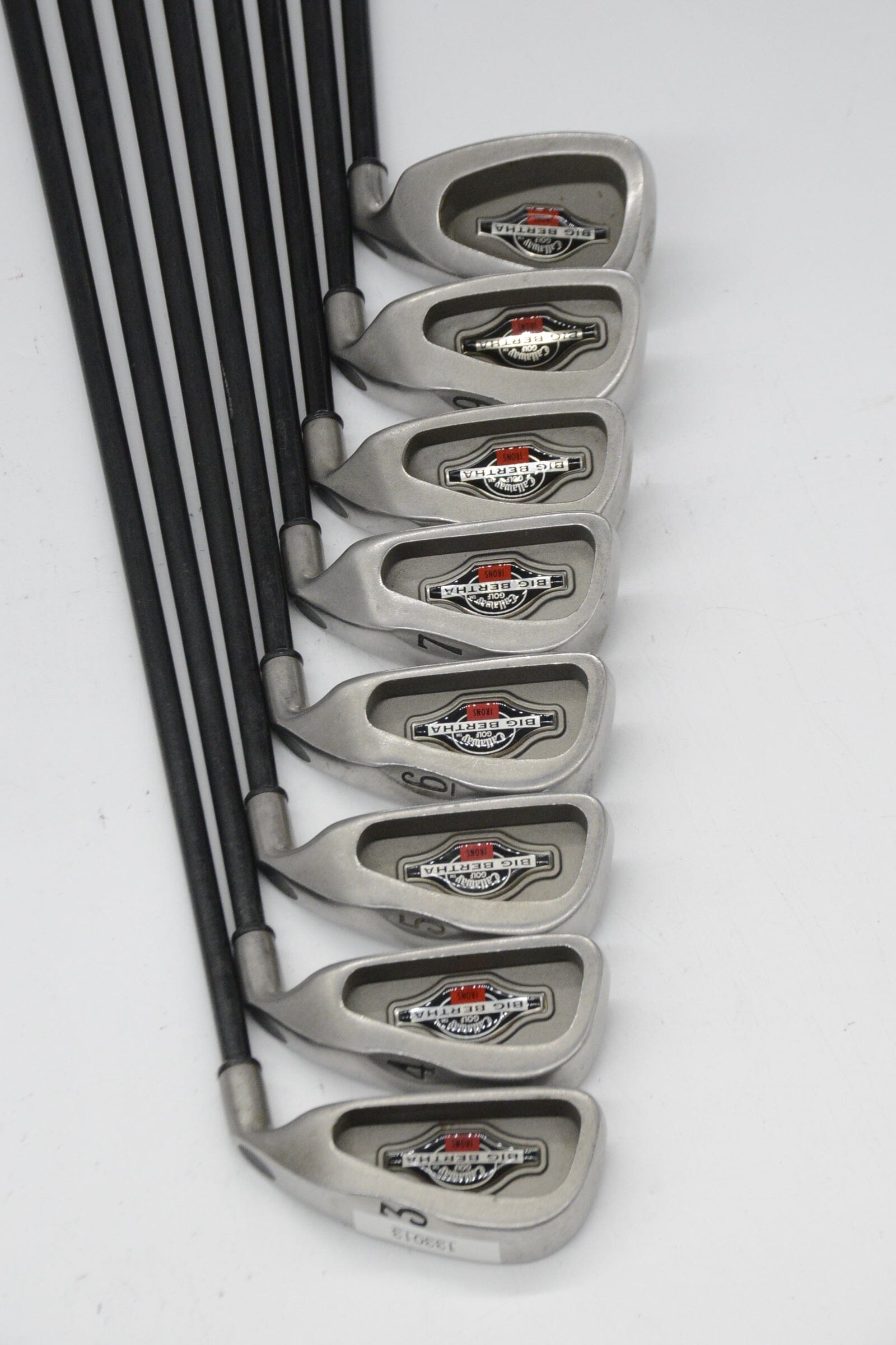 Callaway Big Bertha 1996 3-9, SW Iron Set S Flex -0.5" Golf Clubs GolfRoots 