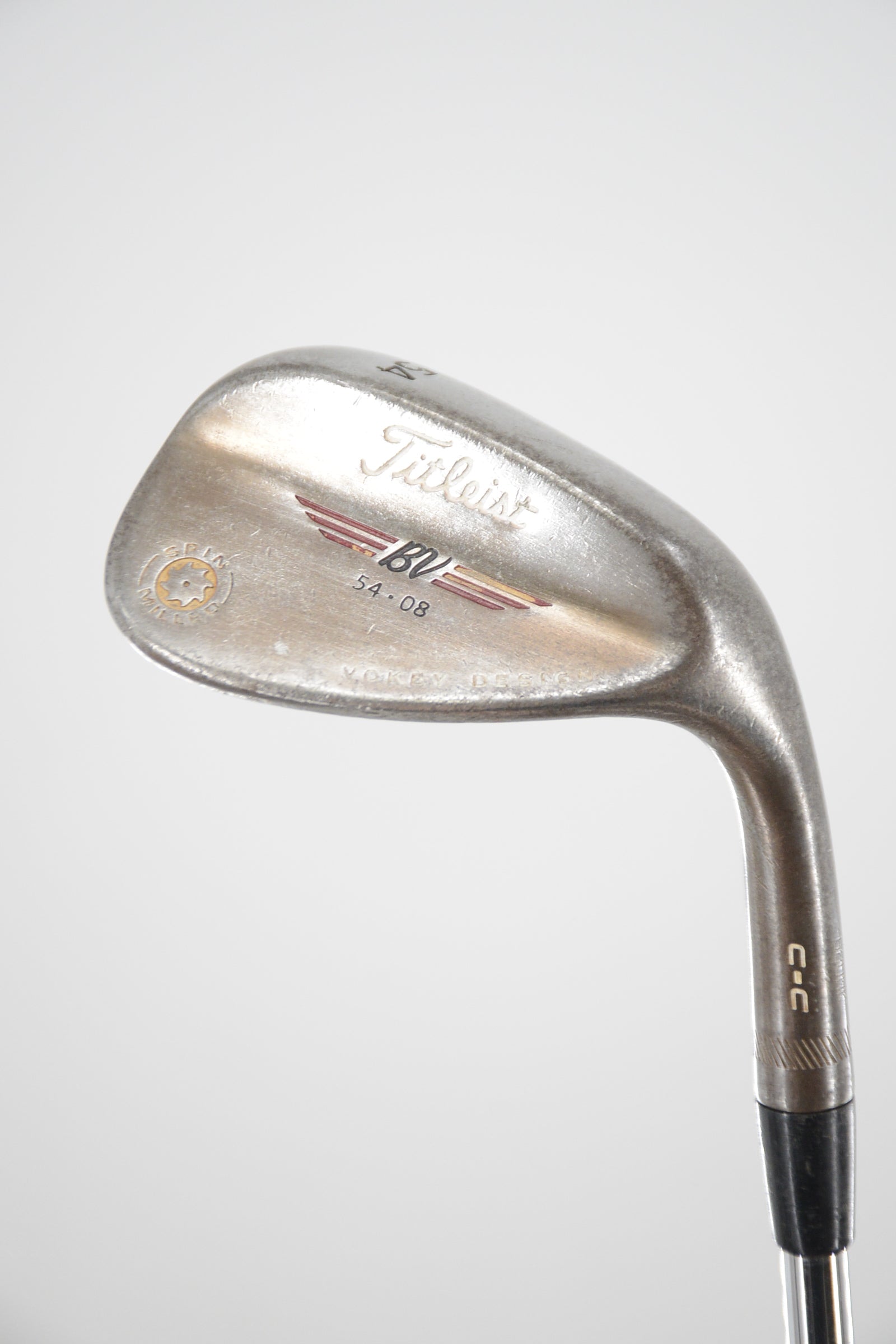 Titleist Vokey Spin Milled Oil Can C-C 54 Degree Wedge S Flex 35.5"