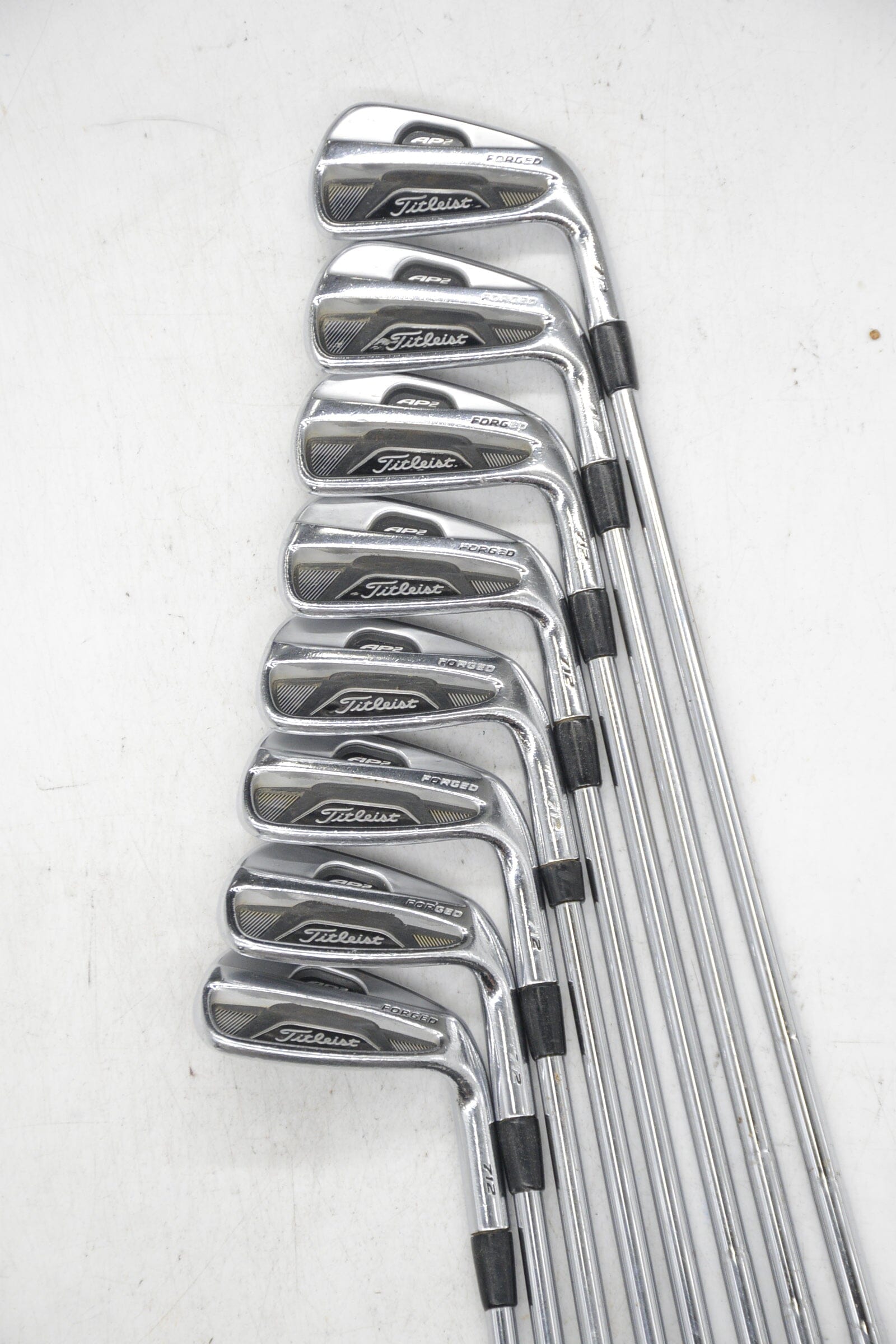 Titleist 712 AP2 Forged 4-AW Iron Set S Flex +0.5" Golf Clubs GolfRoots 