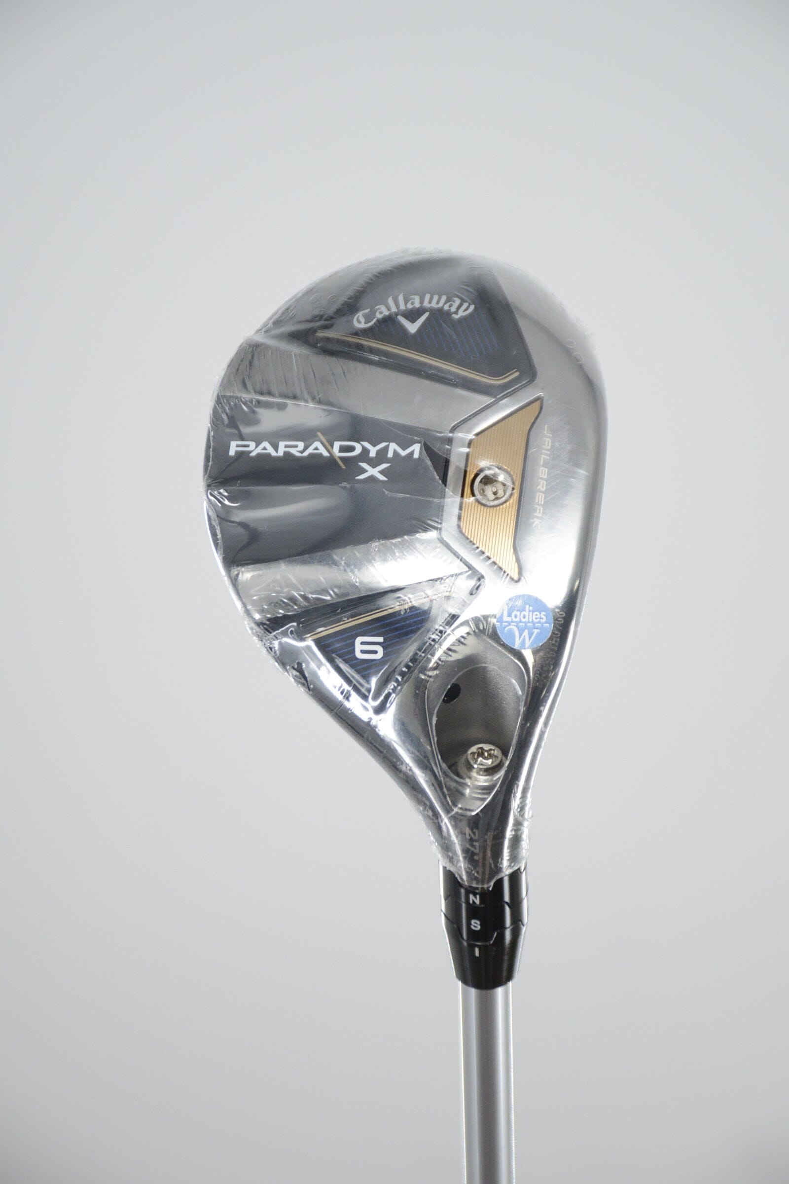 NEW Women's Callaway Paradym X 6 Hybrid W Flex 37.5" Golf Clubs GolfRoots 