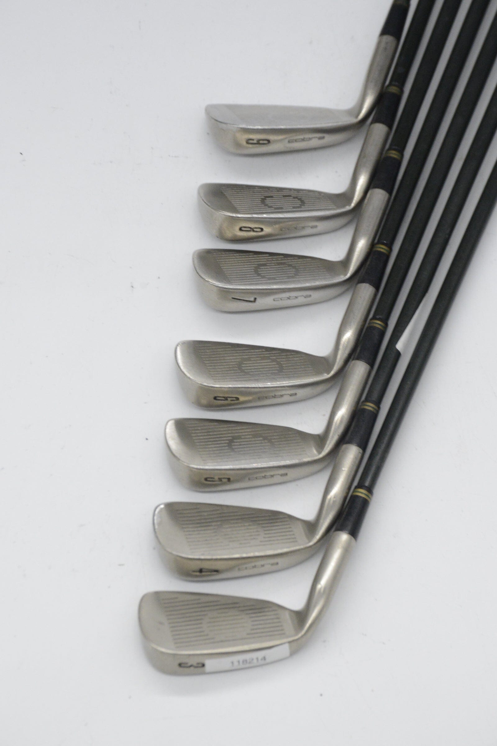 Cobra King Cobra Oversize 3-9 Iron Set SR Flex +0.25" Golf Clubs GolfRoots 