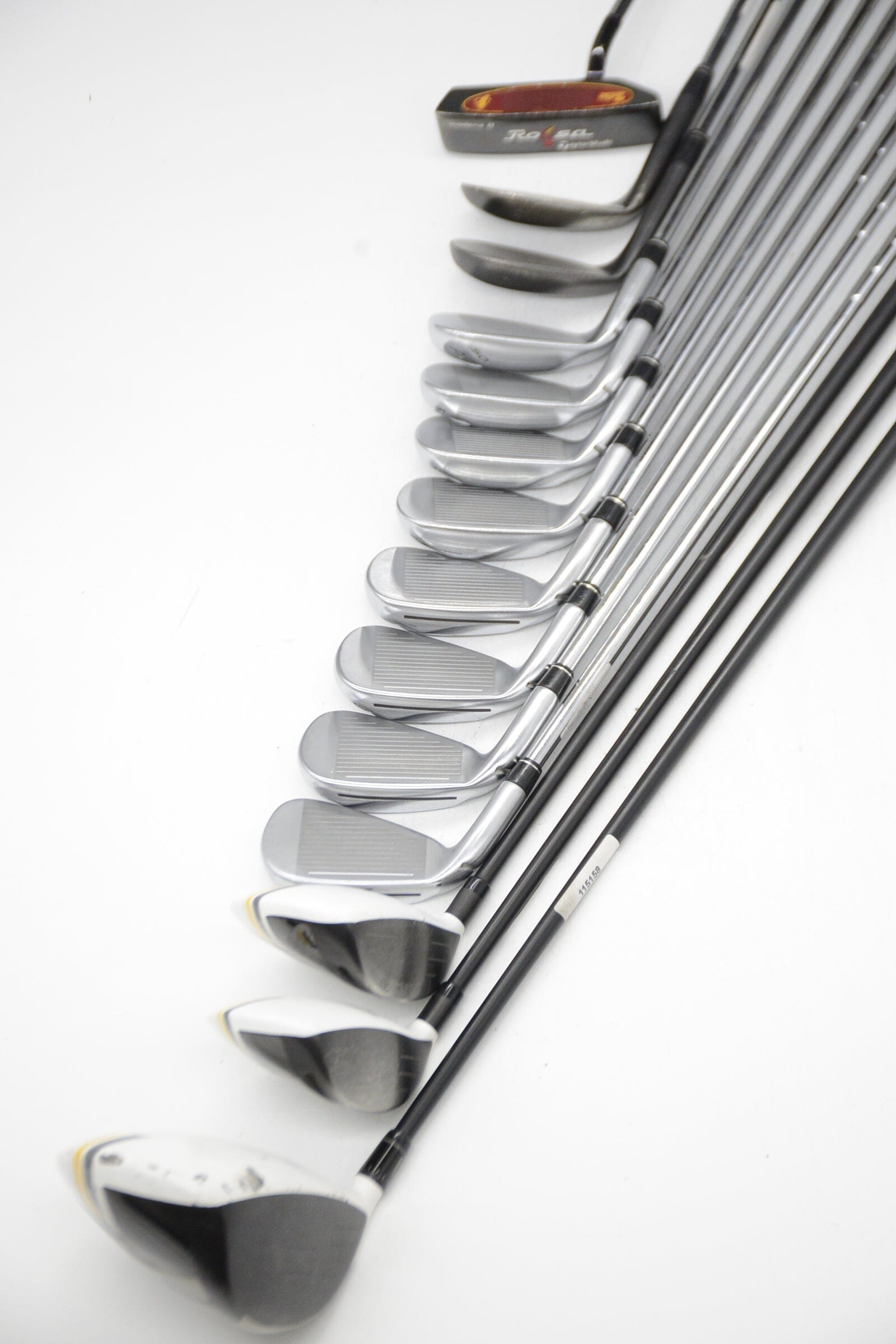 TaylorMade Rbladez Mixed Full Set R Flex +0.5" Golf Clubs GolfRoots 