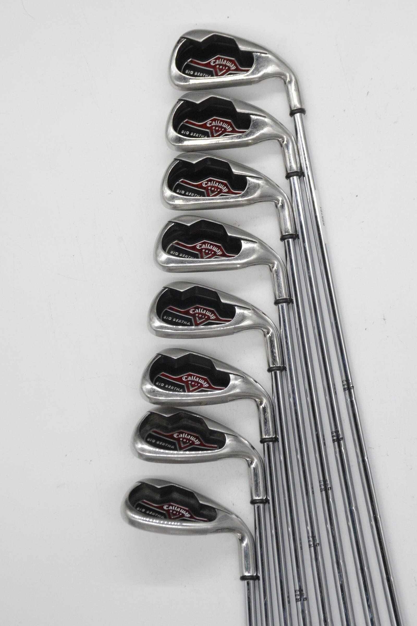 Callaway Big Bertha 2004 4-PW, SW Iron Set Uniflex -0.25" Golf Clubs GolfRoots 