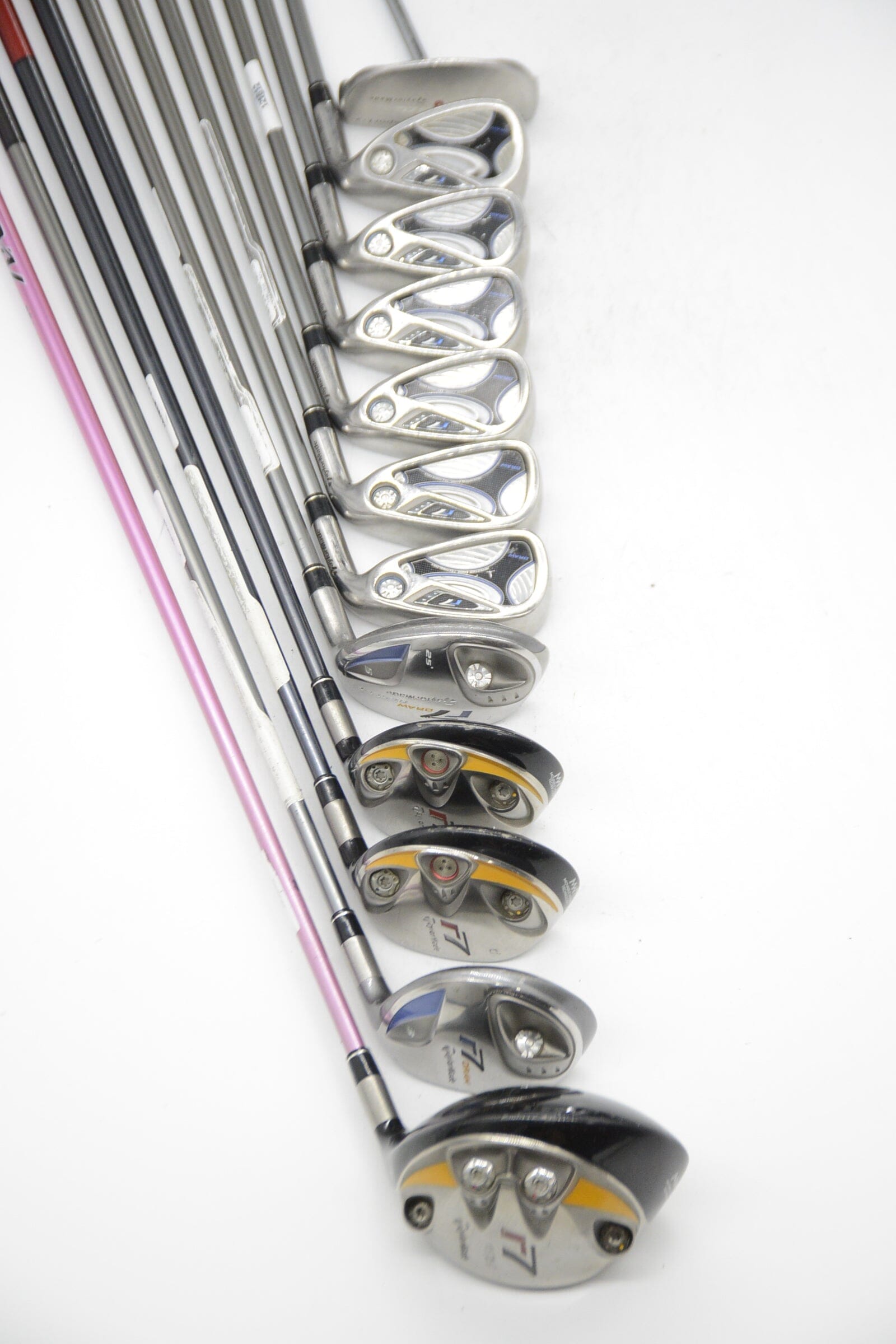 Women's TaylorMade R7 Draw Mixed Full Set W Flex -0.25" Golf Clubs GolfRoots 