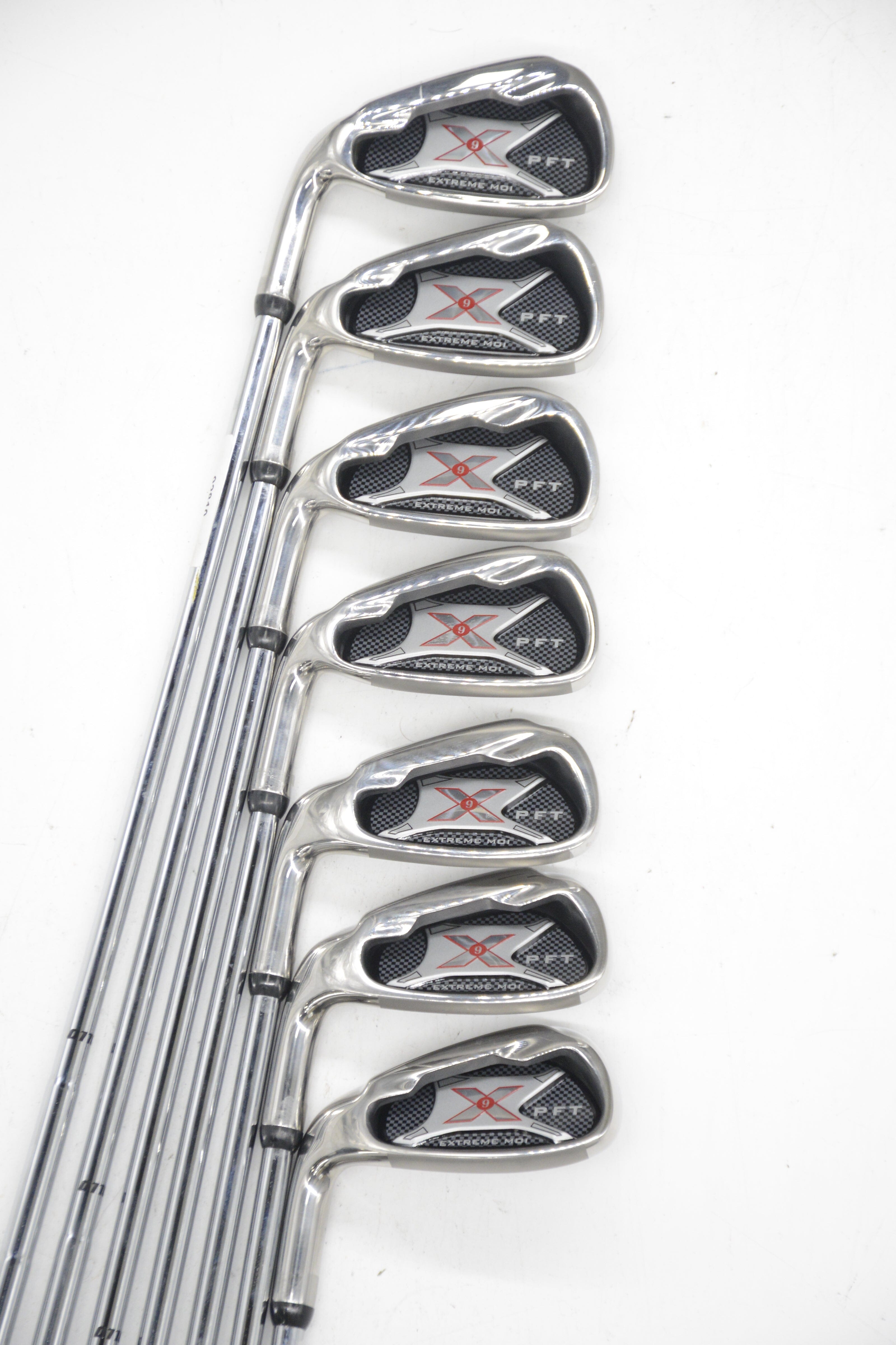 Lefty PFT X Extreme MOI 4-PW Iron Set R Flex +0.5" Golf Clubs GolfRoots 