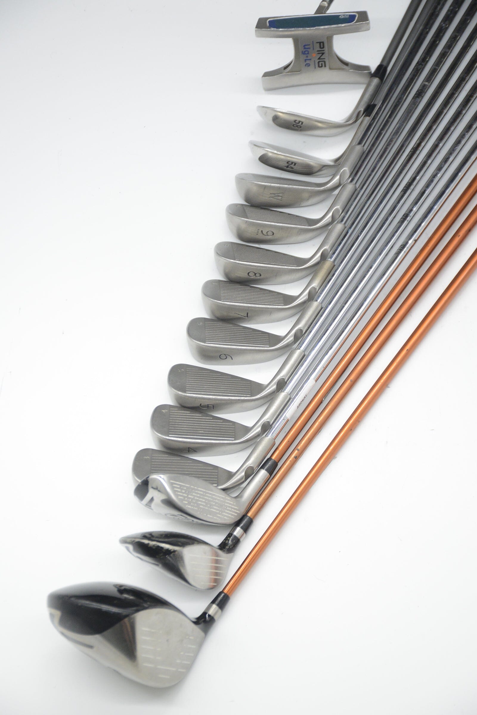 Ping G10 Mixed Full Set S Flex +0.75" Golf Clubs GolfRoots 