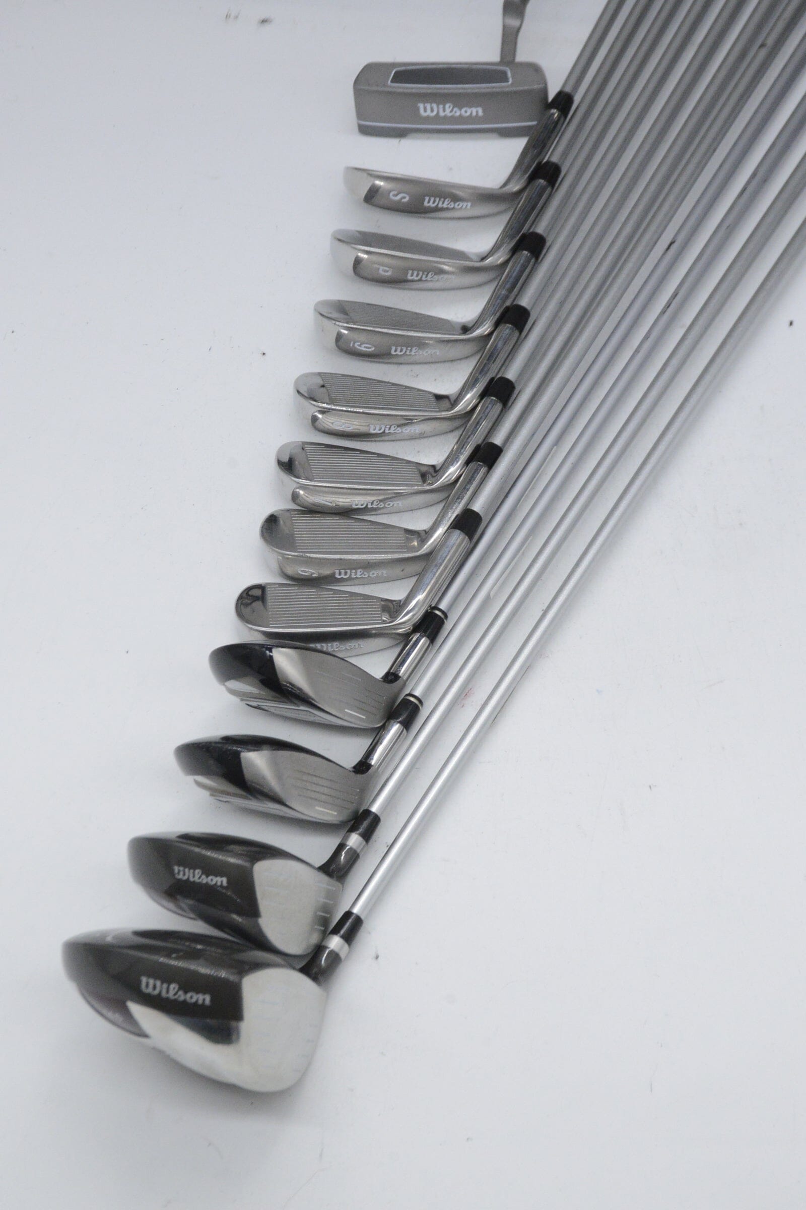 Women's Wilson Hope Platinum Mixed Full Set W Flex Std Length Golf Clubs GolfRoots 