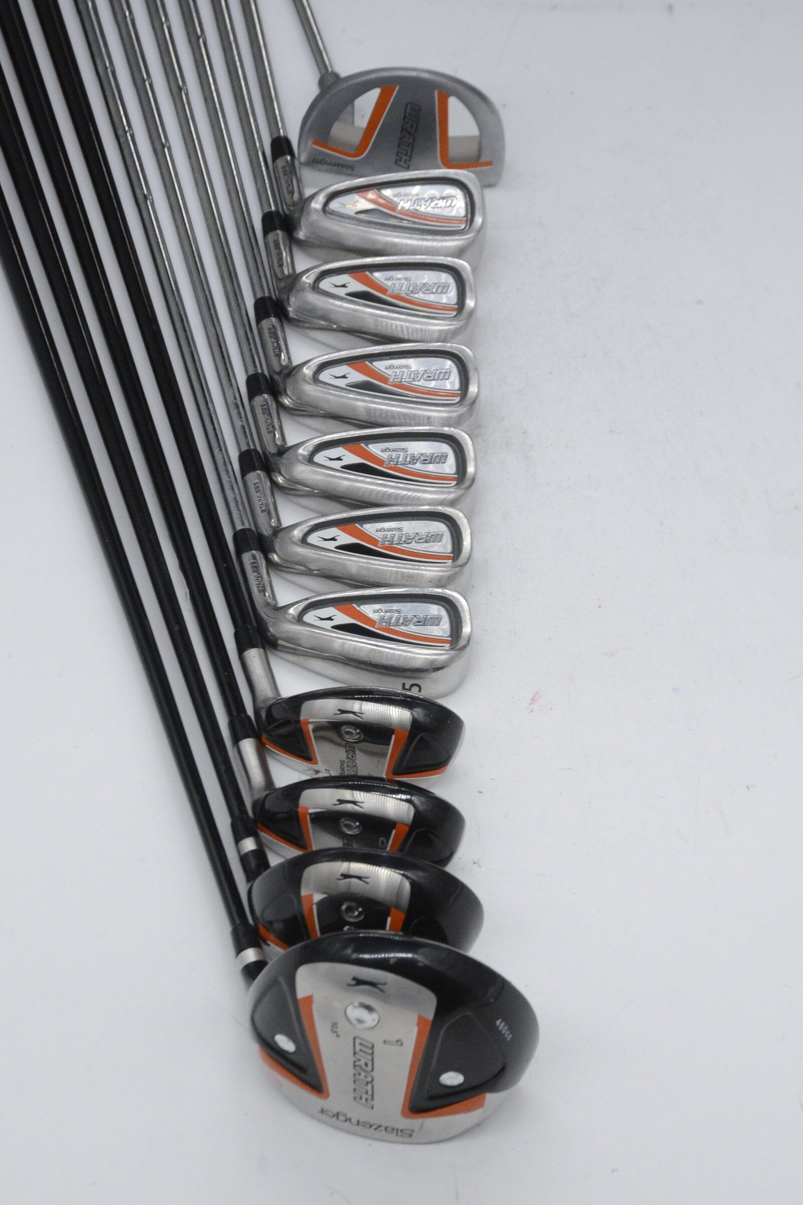 *Dented* Slazenger Wrath Mixed Full Set Uniflex +0.25" Golf Clubs GolfRoots 