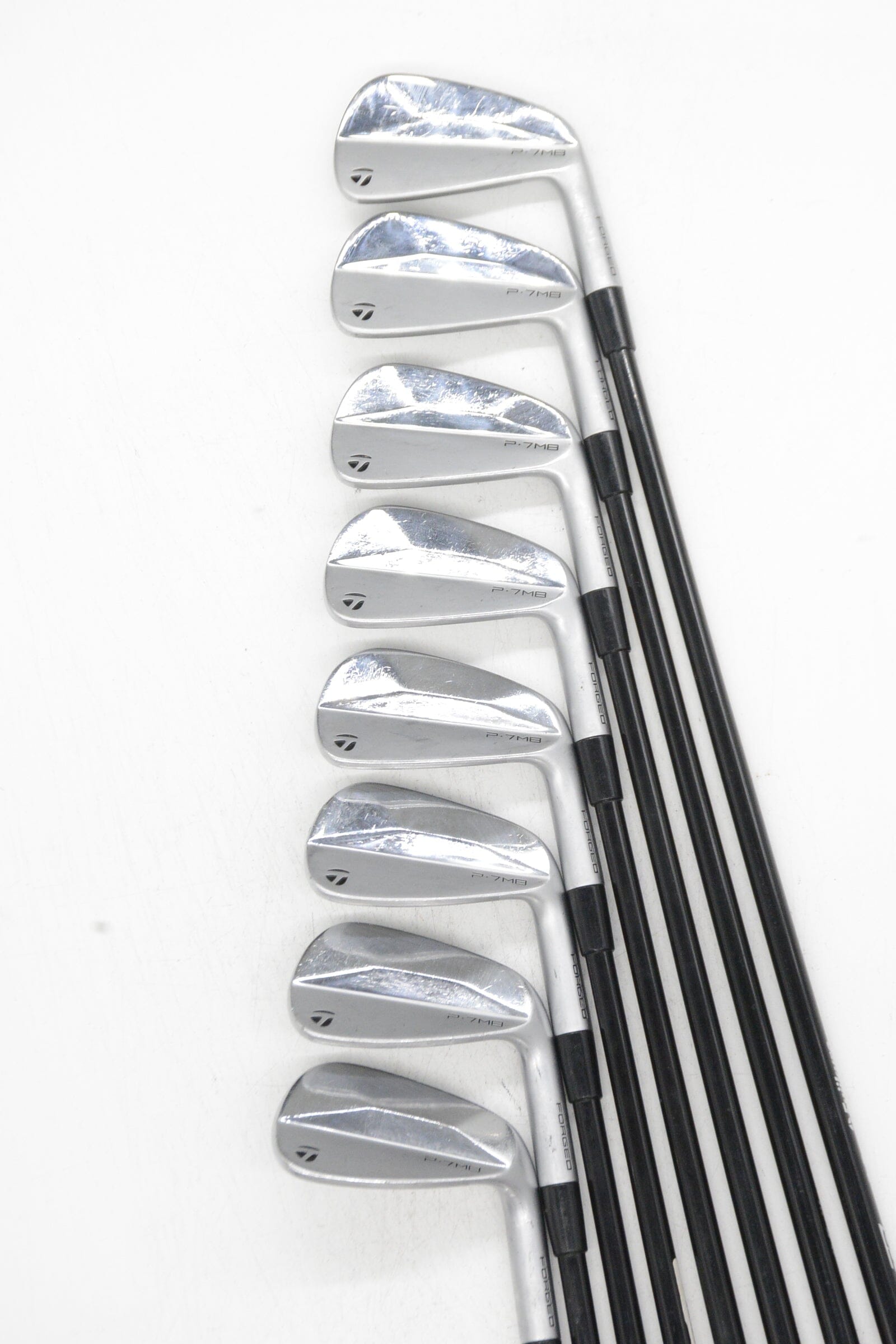 TaylorMade P7MB 2023 3-PW Iron Set S Flex -0.5" Golf Clubs GolfRoots 