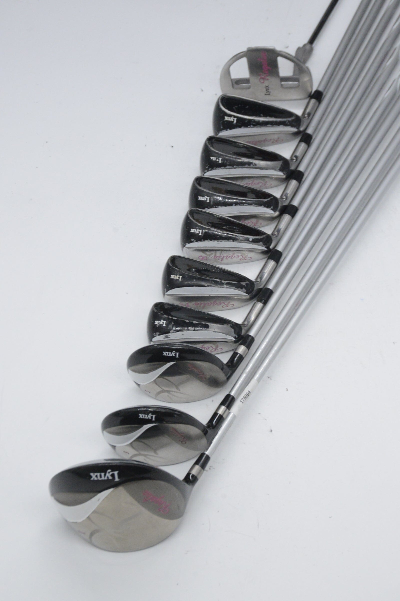 Women's Lefty Lynx Regalia Mixed Full Set W Flex Std Length Golf Clubs GolfRoots 